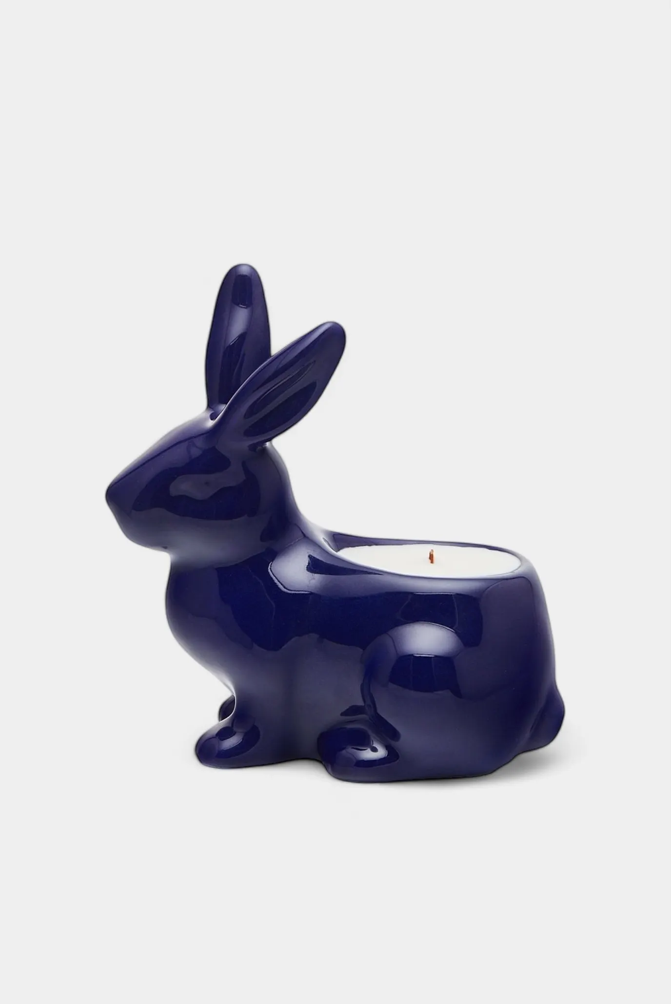 Брендовая синяя свеча 1