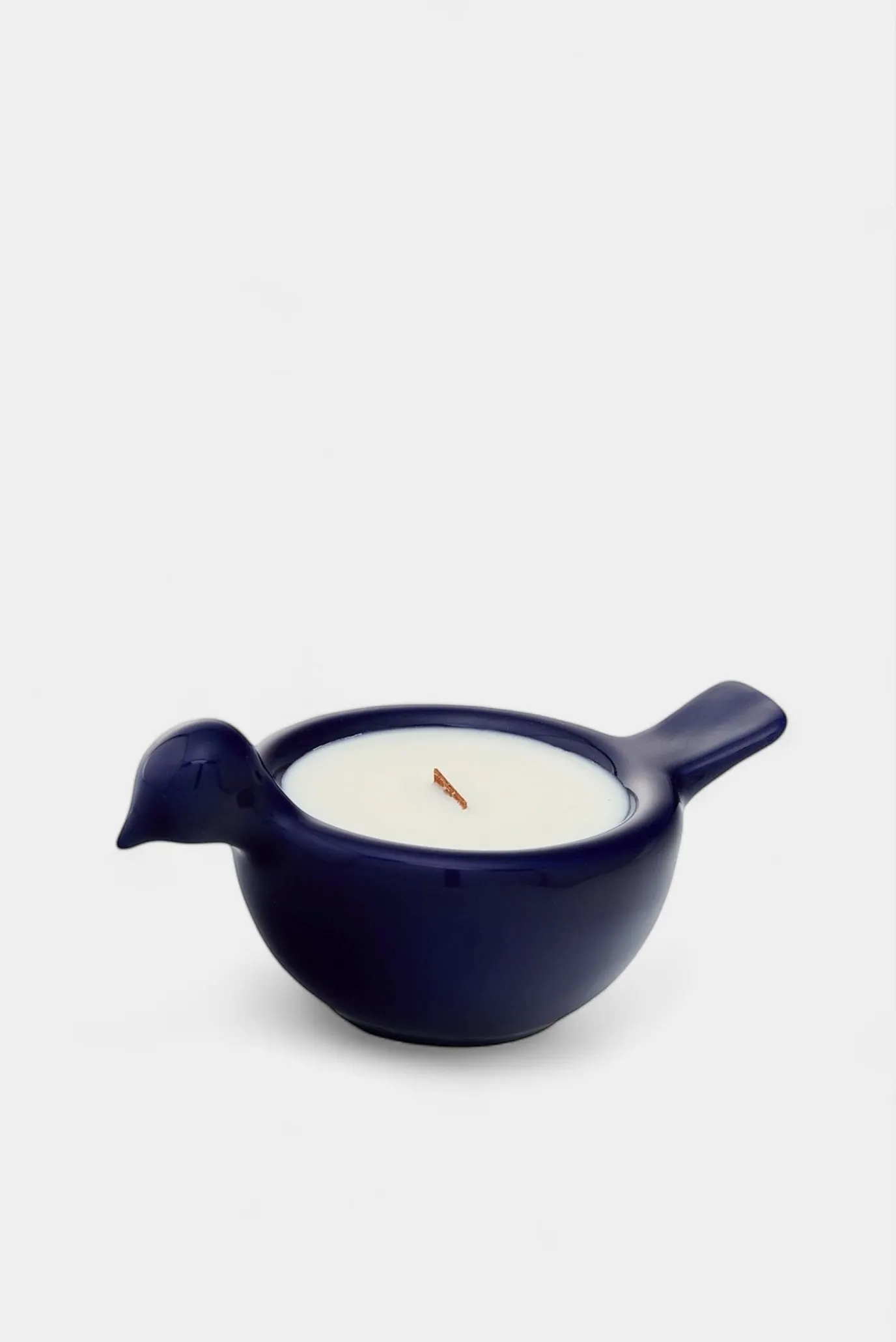 Брендовая синяя свеча 1