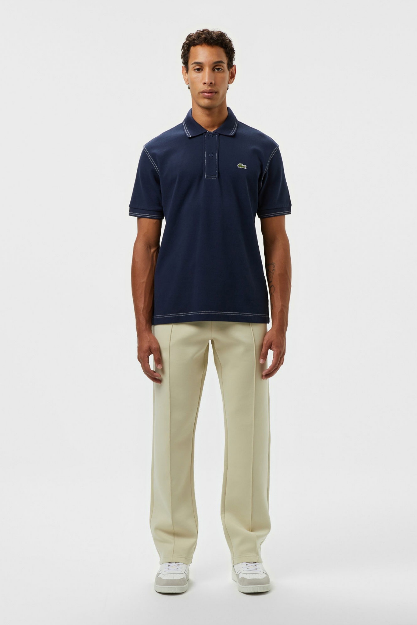 Мужские бежевые спортивные штаны Бежевый L-XL Lacoste XH0502E8M Мужские бежевые спортивные штаны Бежевый L-XL Lacoste XH0502E8M