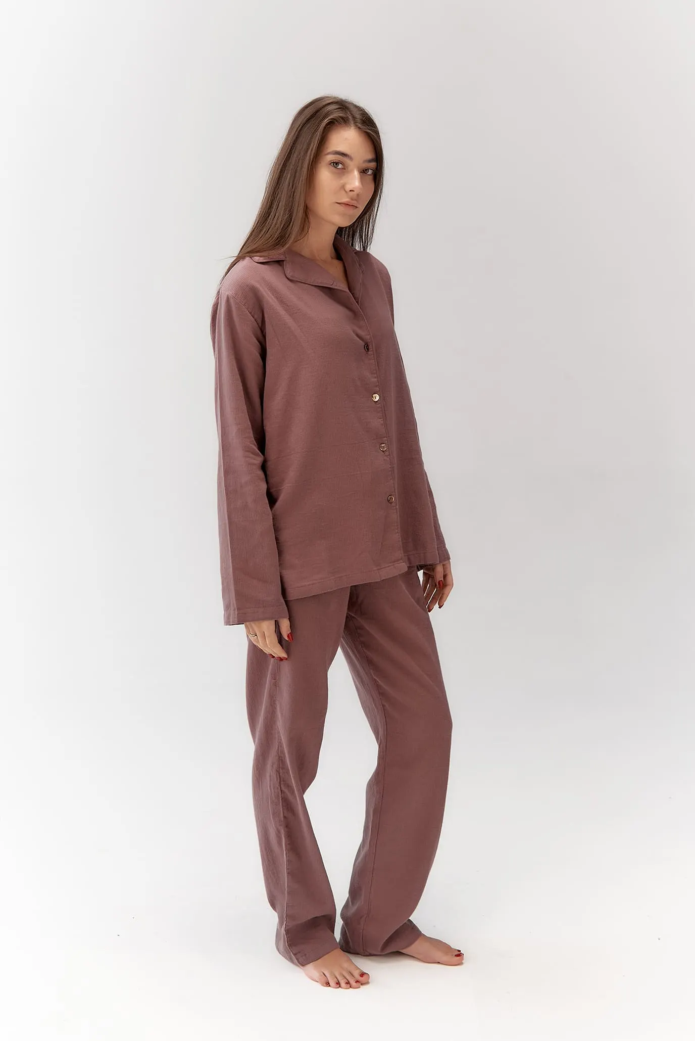 Жіноча фіолетова піжама Porta 2