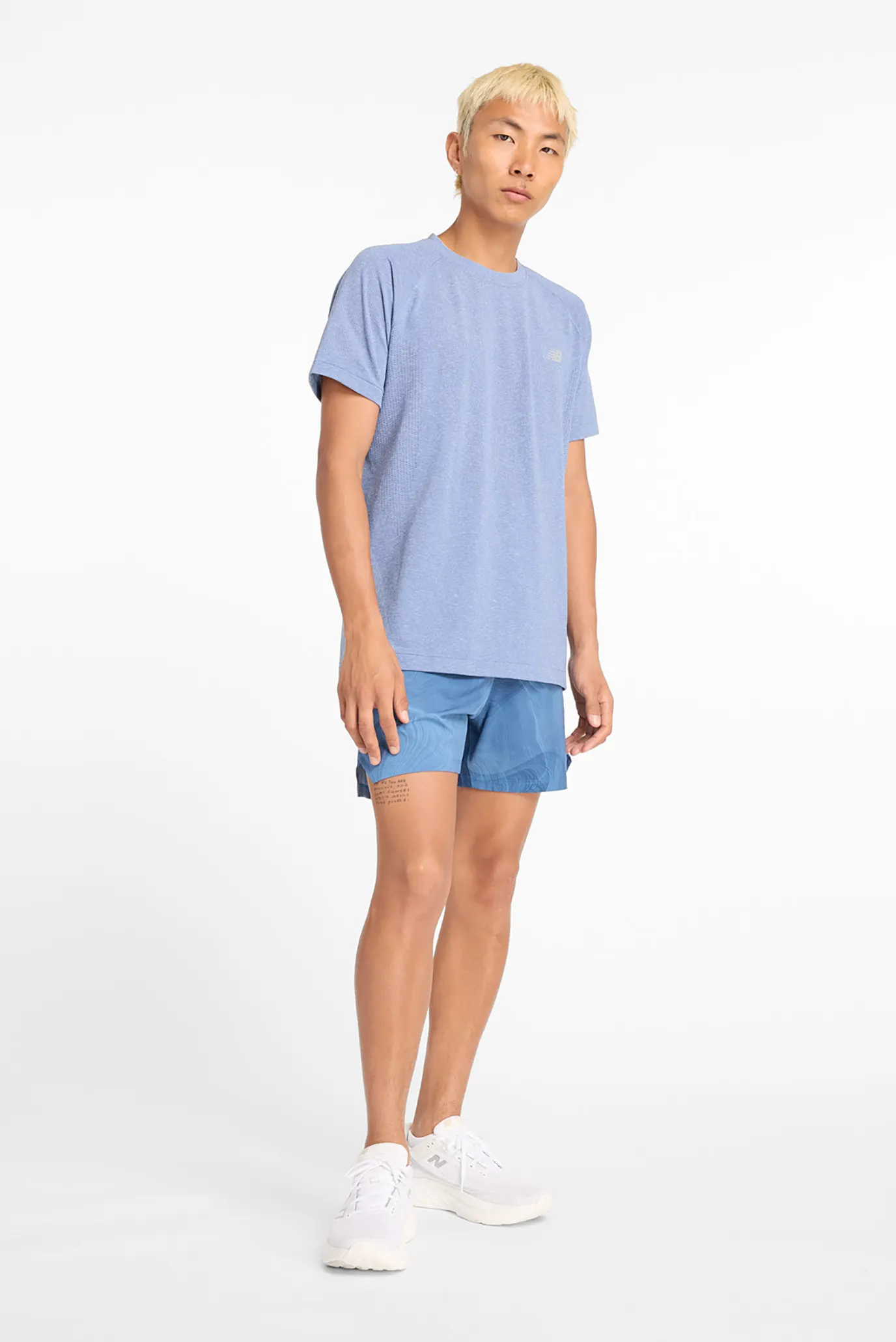 Чоловічі блакитні шорти RC Printed 5 2