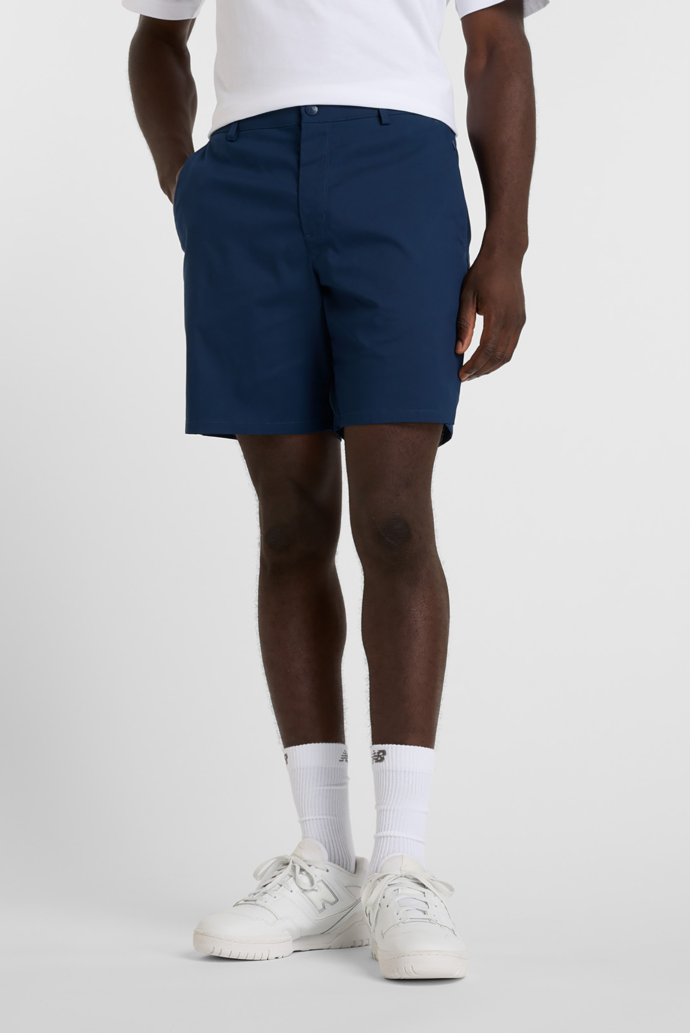 Мужские синие шорты Athletics Standard Short 7" Синий XXL New Balance MS51583NNY Мужские синие шорты Athletics Standard Short 7" Синий XXL New Balance MS51583NNY