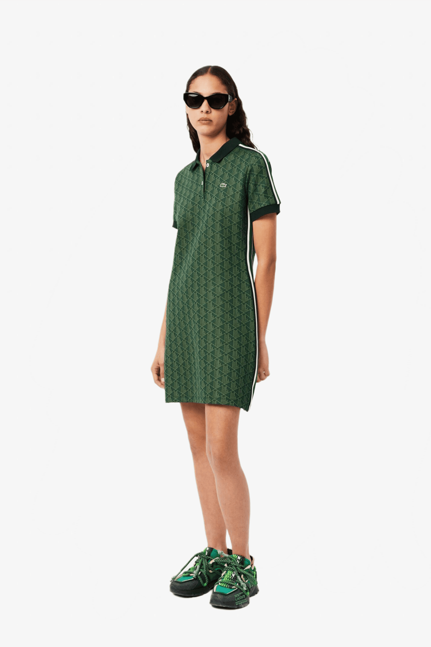 Женское зеленое платье Зеленый 34 Lacoste EF2655ICL Женское зеленое платье Зеленый 34 Lacoste EF2655ICL