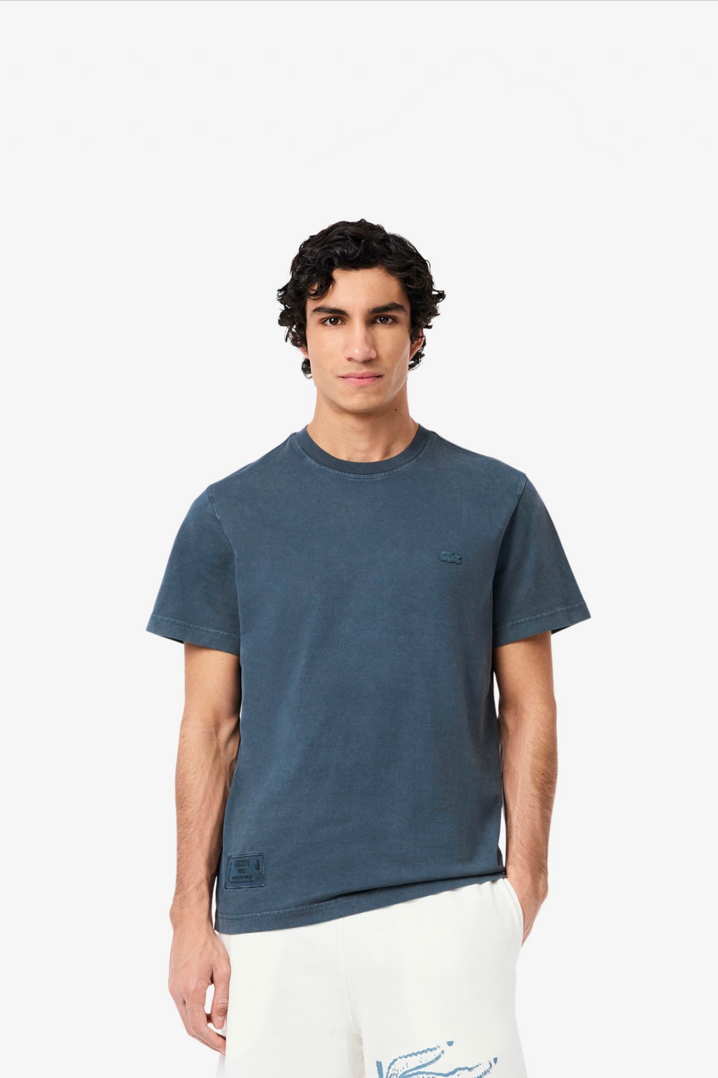 Мужская синяя футболка Синий XS Lacoste TH9894C7Z Мужская синяя футболка Синий XS Lacoste TH9894C7Z