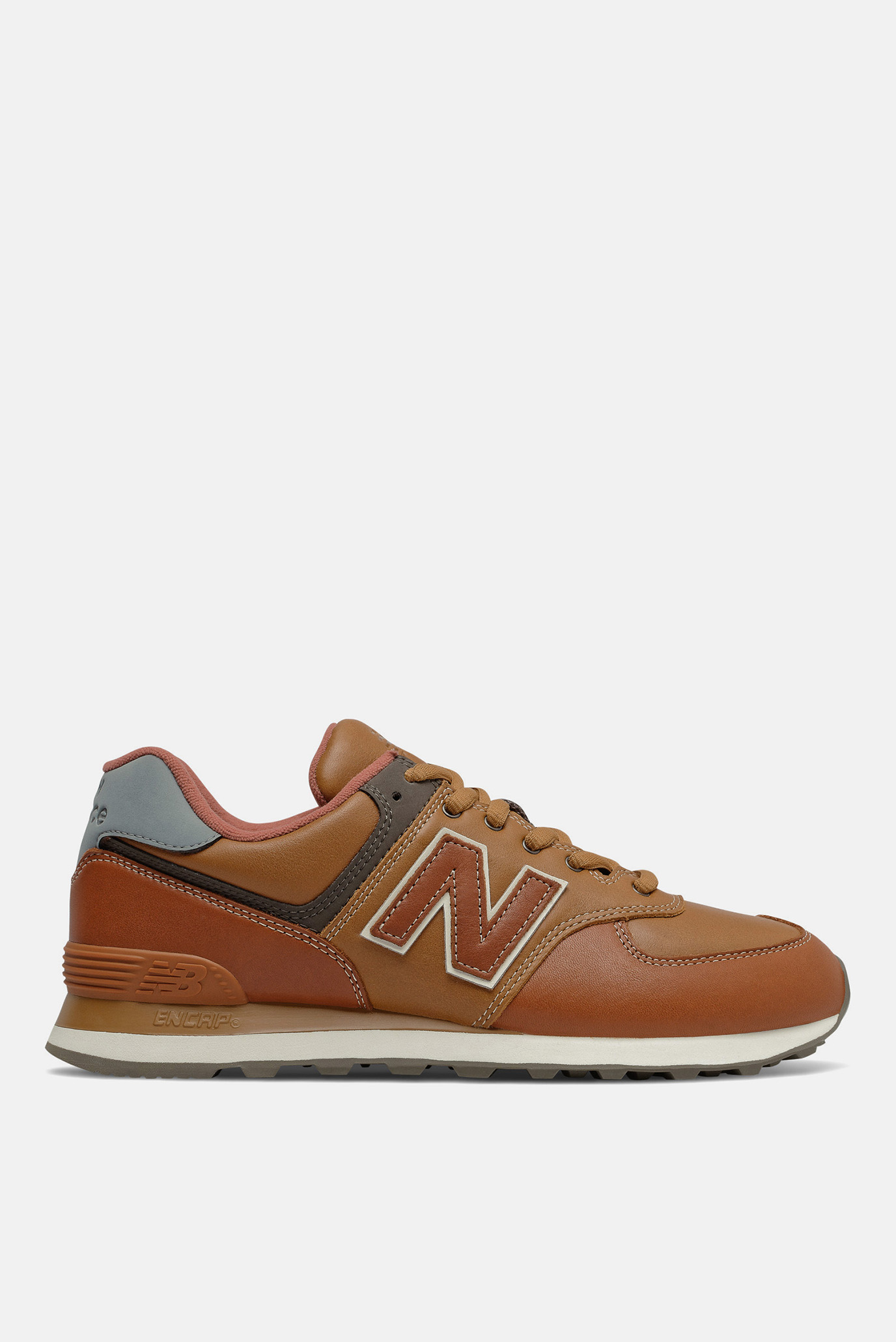 Мужские коричневые кроссовки 574 Коричневый 9 New Balance ML574OMA Мужские коричневые кроссовки 574 Коричневый 9 New Balance ML574OMA