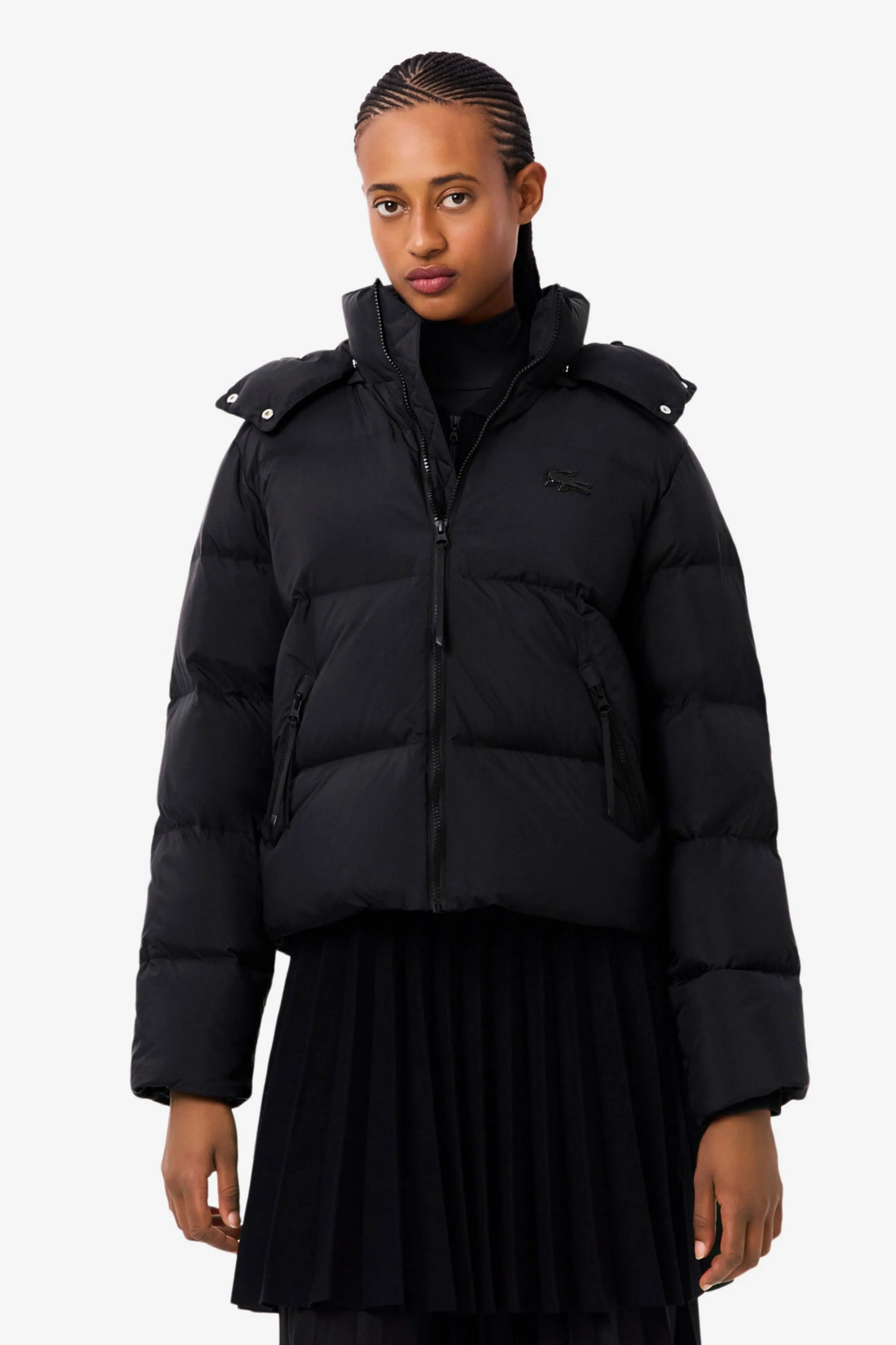 Черная женская куртка 1