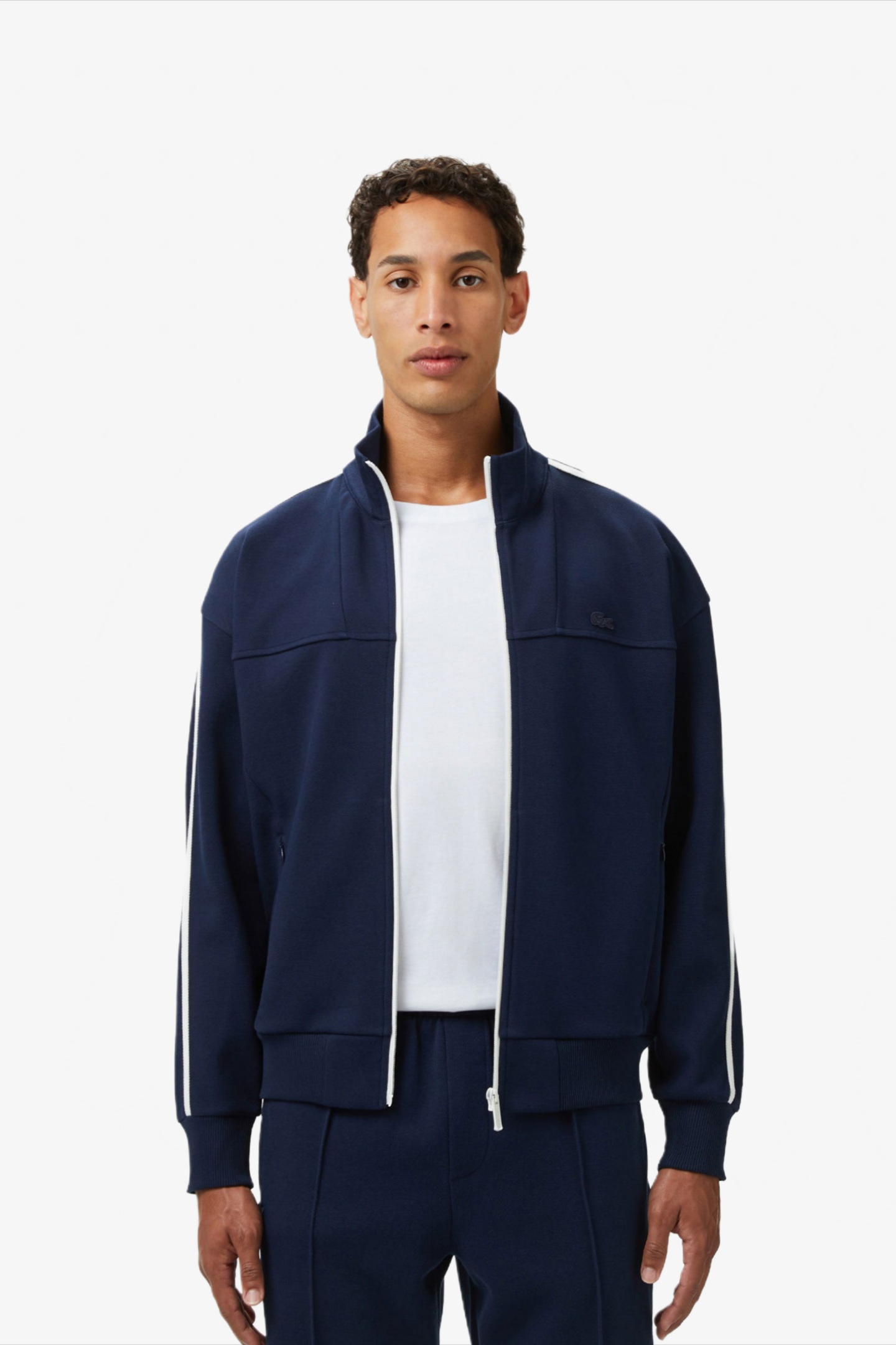 Мужская голубая толстовка Голубой M-L Lacoste SH0509166 Мужская голубая толстовка Голубой M-L Lacoste SH0509166