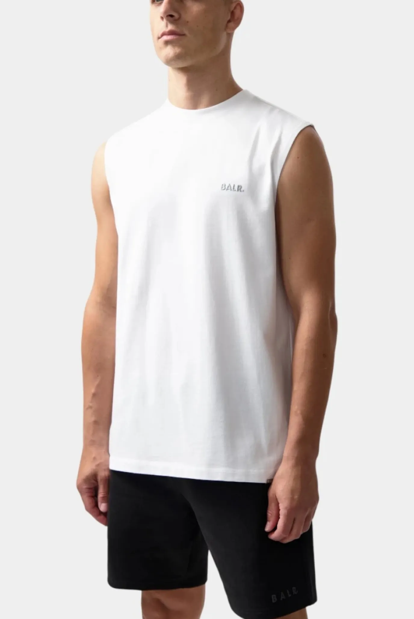 Чоловіча біла майка 1