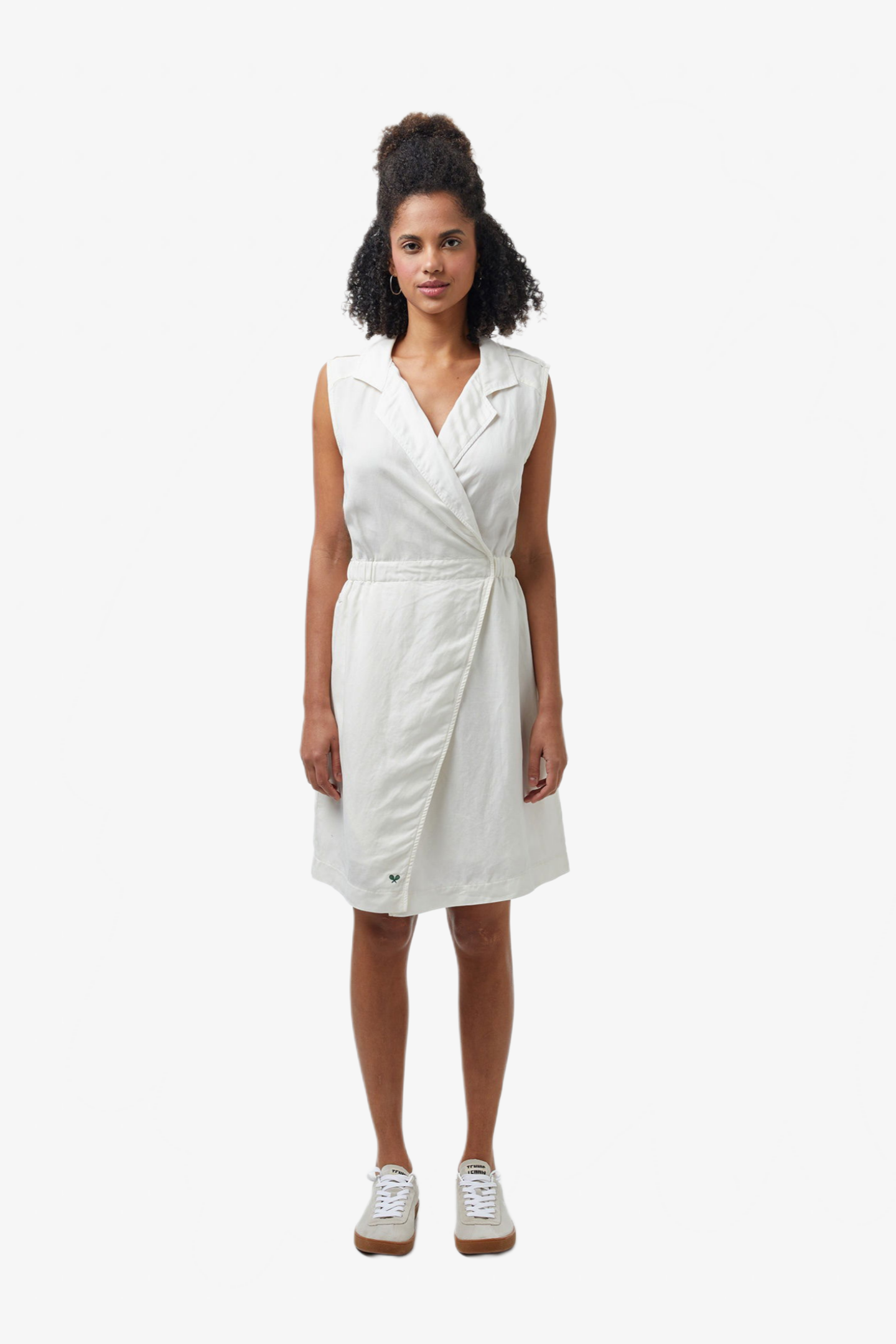 Женское белое платье Белый 40 Lacoste EF051370V Женское белое платье Белый 40 Lacoste EF051370V
