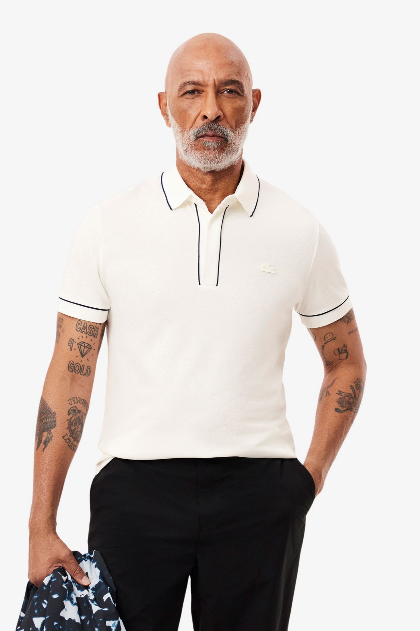 Мужское белое поло Smart Paris Белый L-XL Lacoste PH818470V Мужское белое поло Smart Paris Белый L-XL Lacoste PH818470V