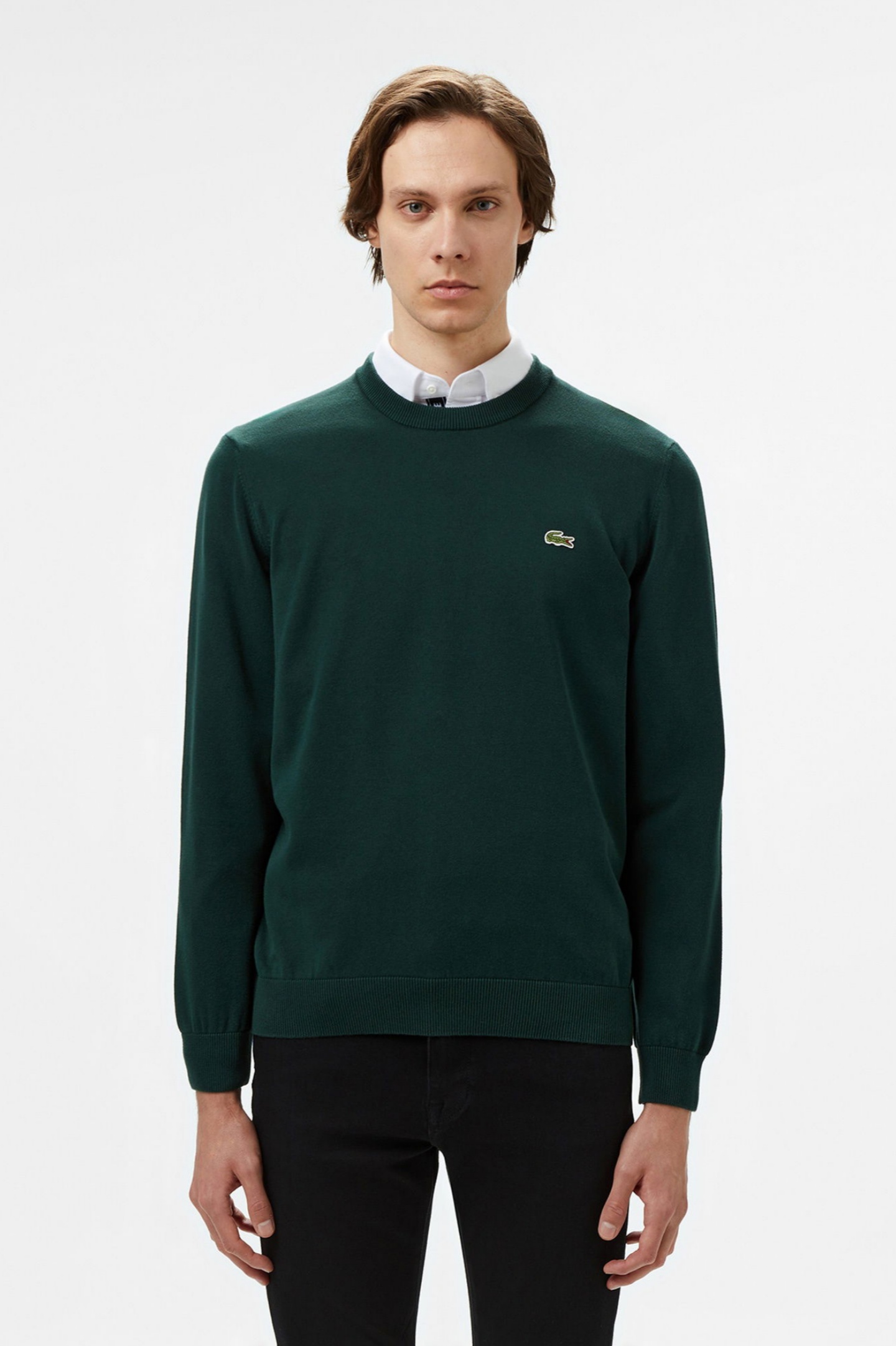 Мужской зеленый свитер Зеленый S Lacoste AH1985YZP Мужской зеленый свитер Зеленый S Lacoste AH1985YZP