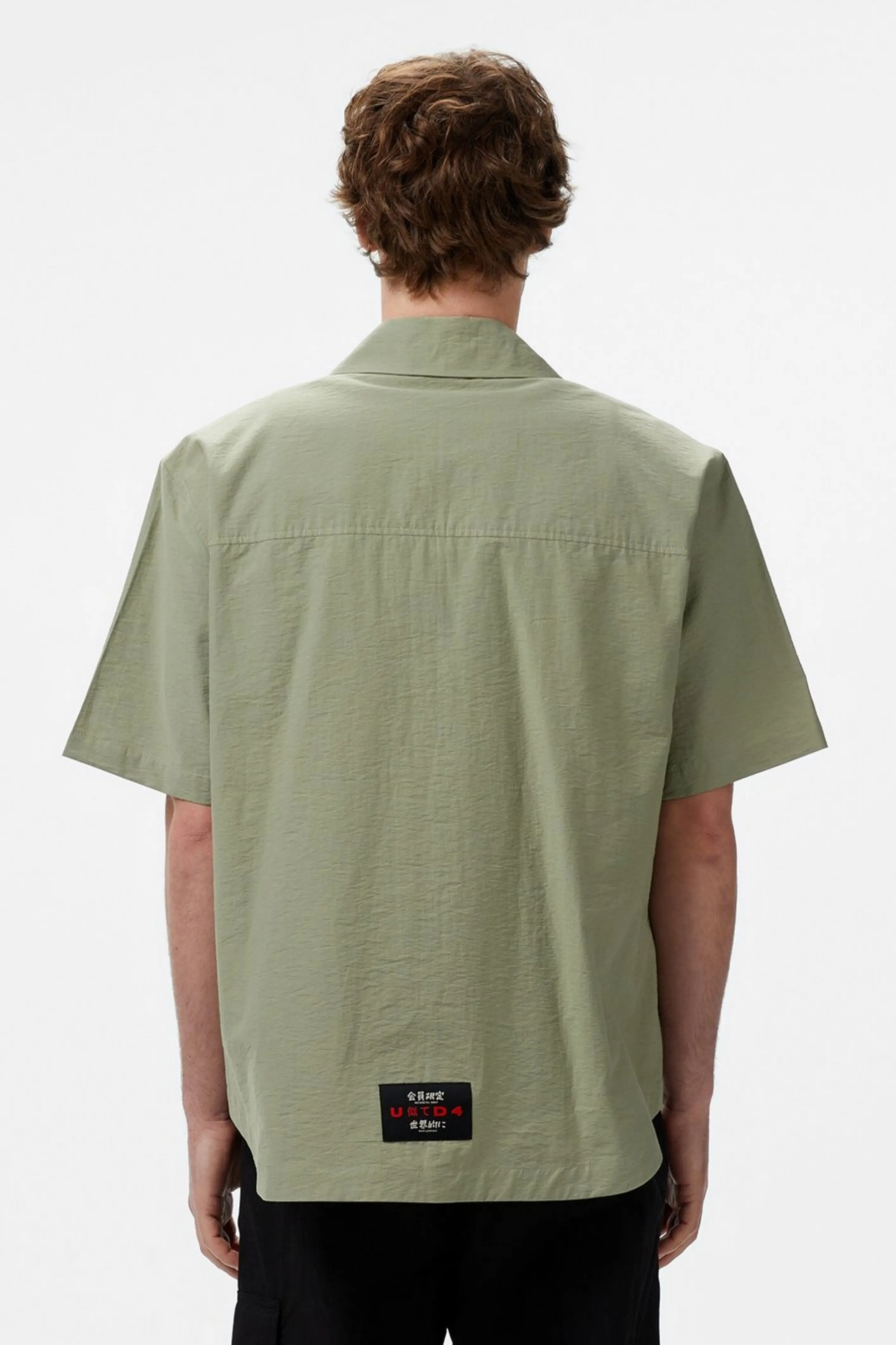 Чоловіча зелена сорочка 2