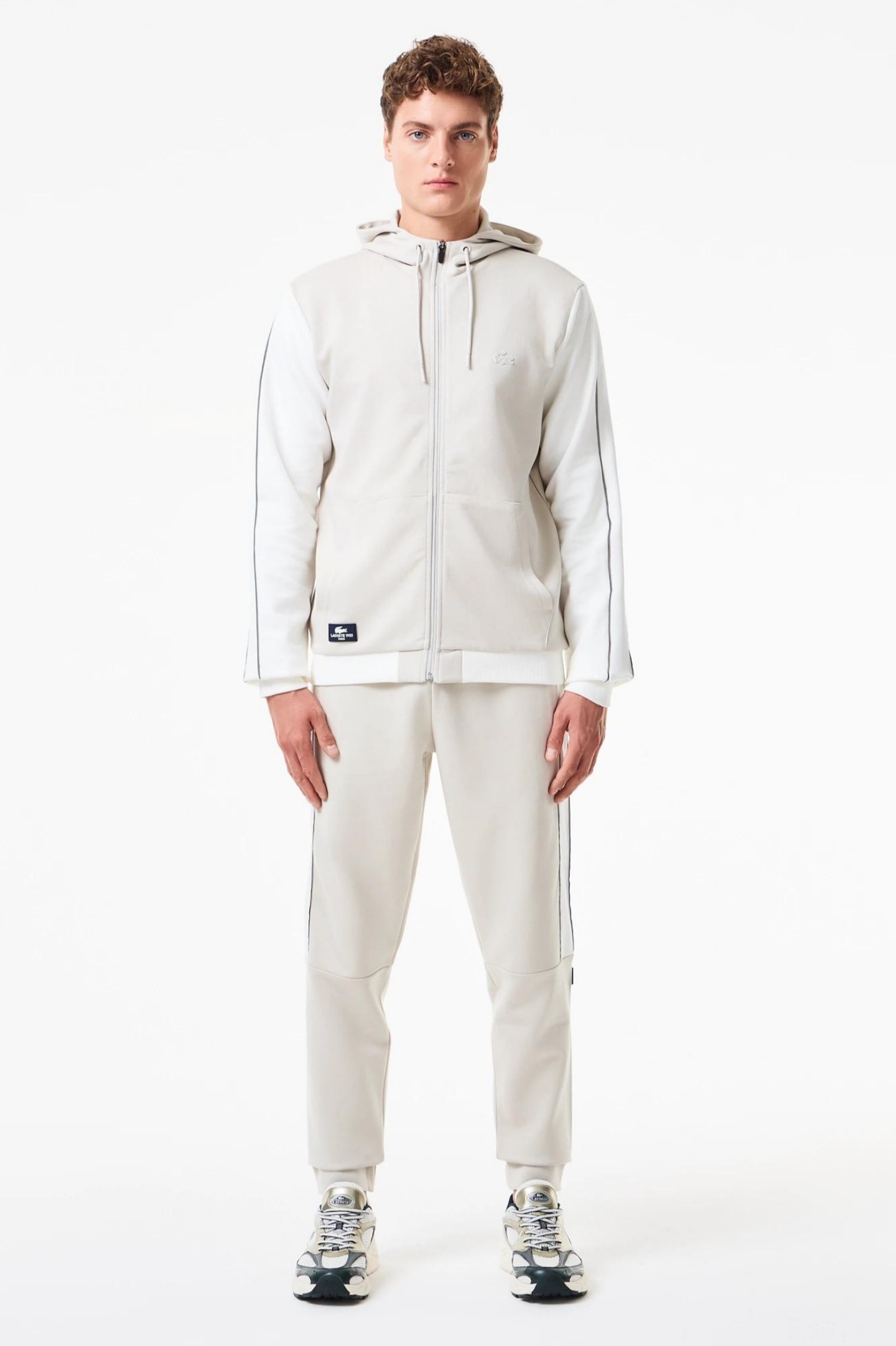 Мужские серые спортивные штаны Серый L-XL Lacoste XH2503BUQ Мужские серые спортивные штаны Серый L-XL Lacoste XH2503BUQ