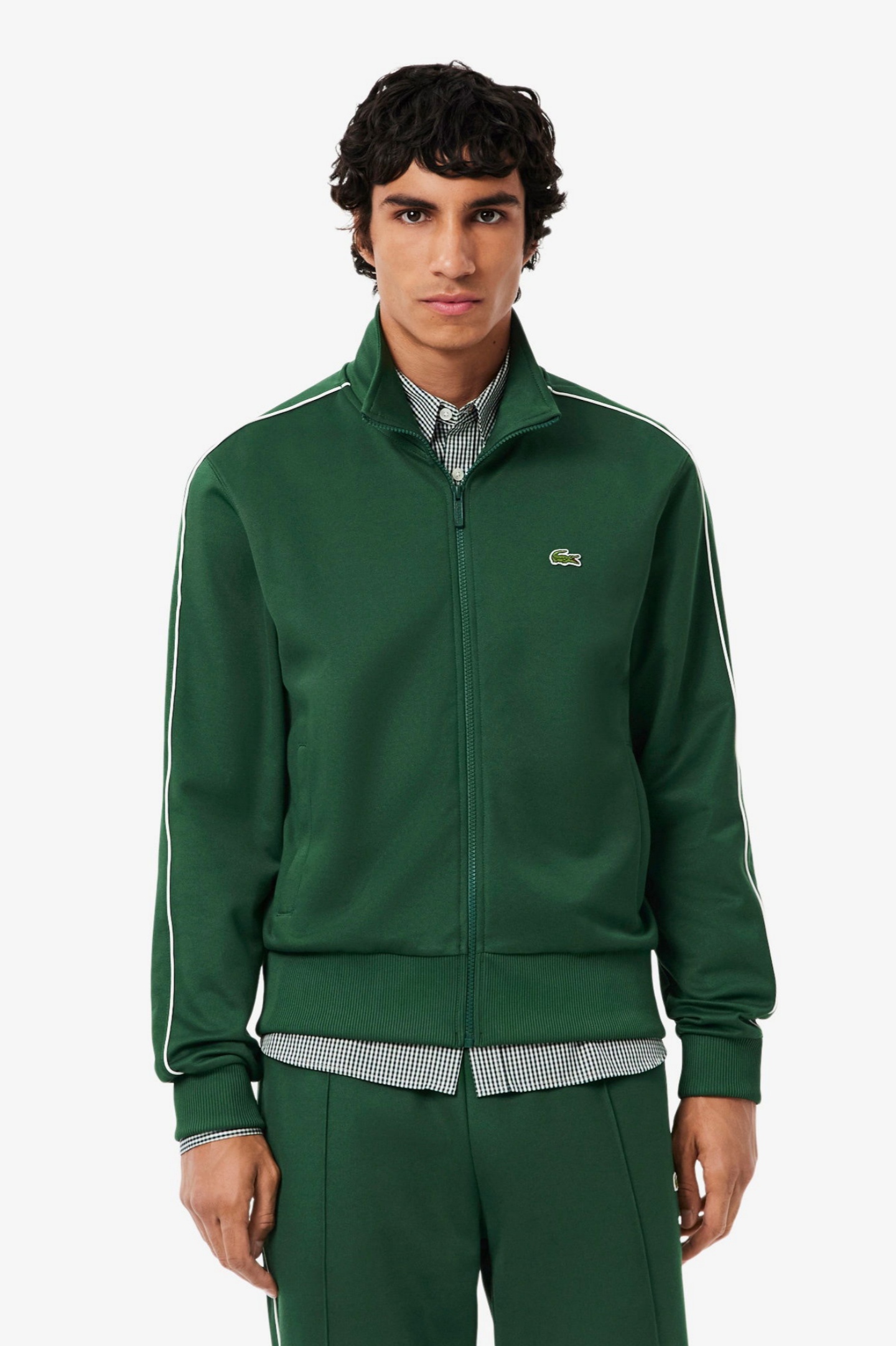 Мужская зеленая толстовка Зеленый L-XL Lacoste SH1457132 Мужская зеленая толстовка Зеленый L-XL Lacoste SH1457132