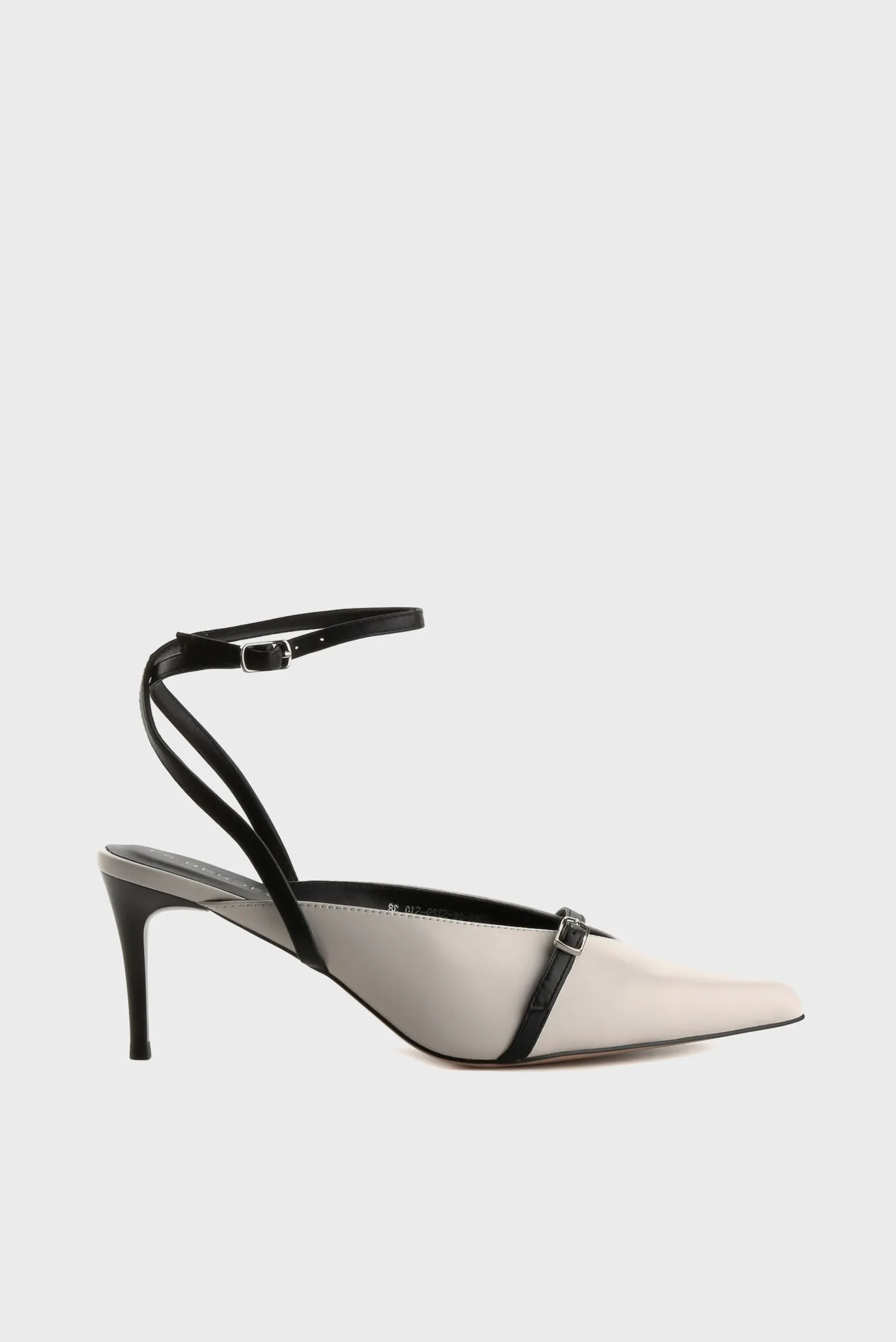 Жіночі білі шкіряні сабо 1