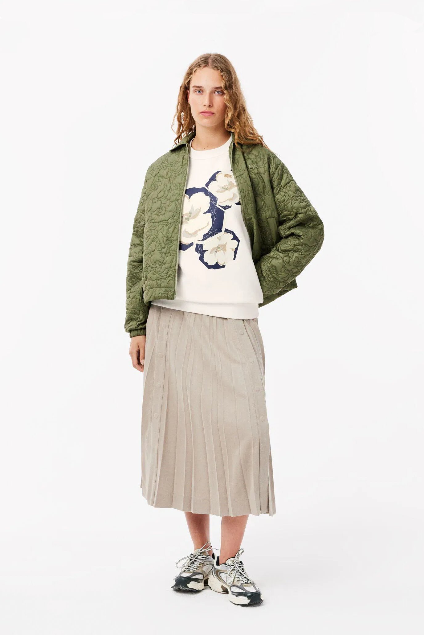 Жіночий білий світшот 2