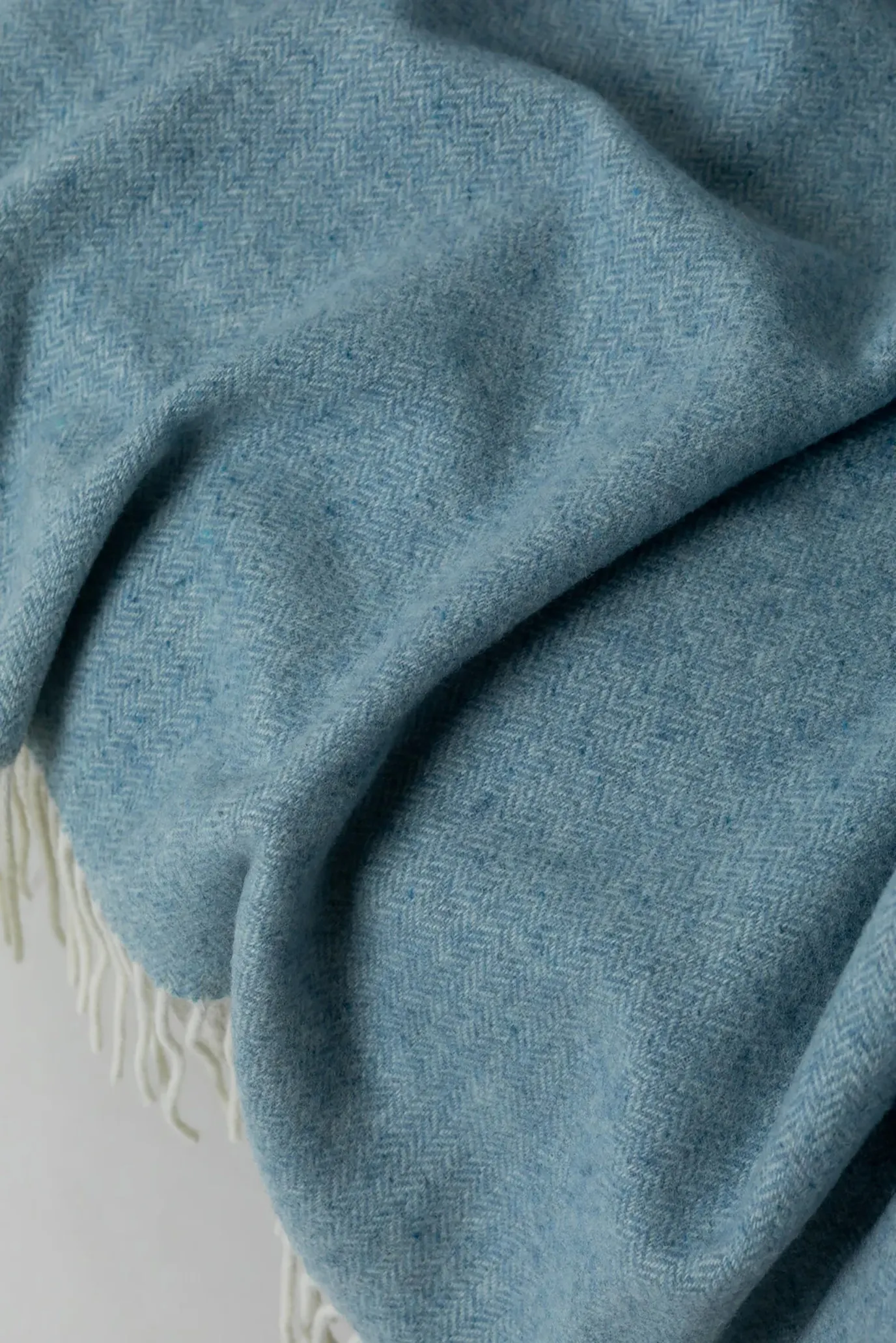 Плед кашеміровий - Leglo Merino блакитний 3