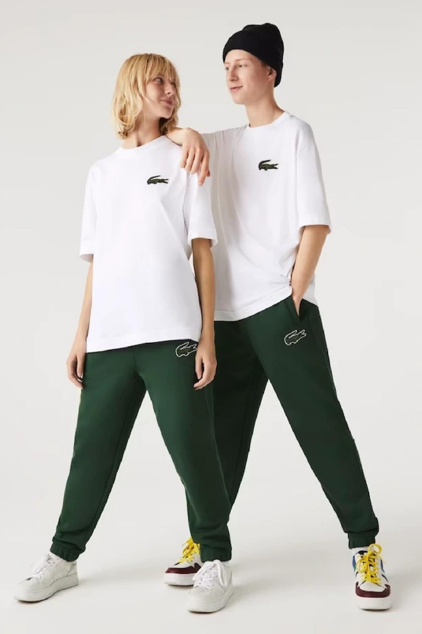 Зеленые спортивные штаны (унисекс) Зеленый XL Lacoste XH0075132 Зеленые спортивные штаны (унисекс) Зеленый XL Lacoste XH0075132