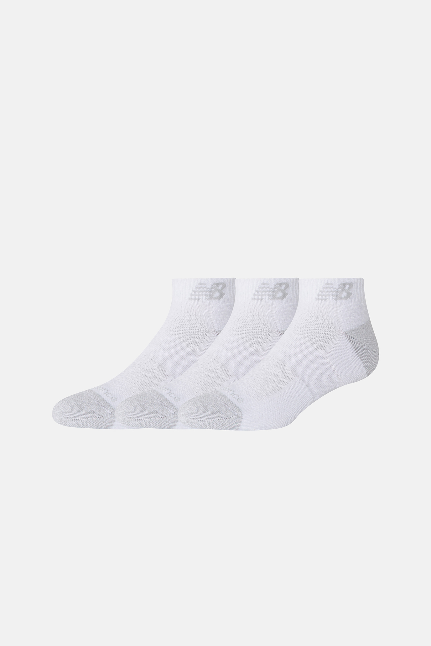 Белые носки Active Low Cut (3 пары) Белый 43-46 New Balance LAS35205WT Белые носки Active Low Cut (3 пары) Белый 43-46 New Balance LAS35205WT