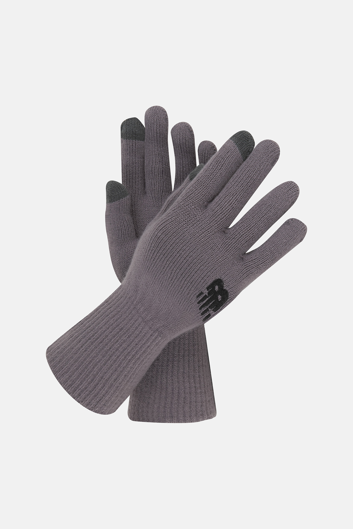 Серые перчатки Knit Gloves Серый ONESIZE New Balance LAH13006ZNC Серые перчатки Knit Gloves Серый ONESIZE New Balance LAH13006ZNC