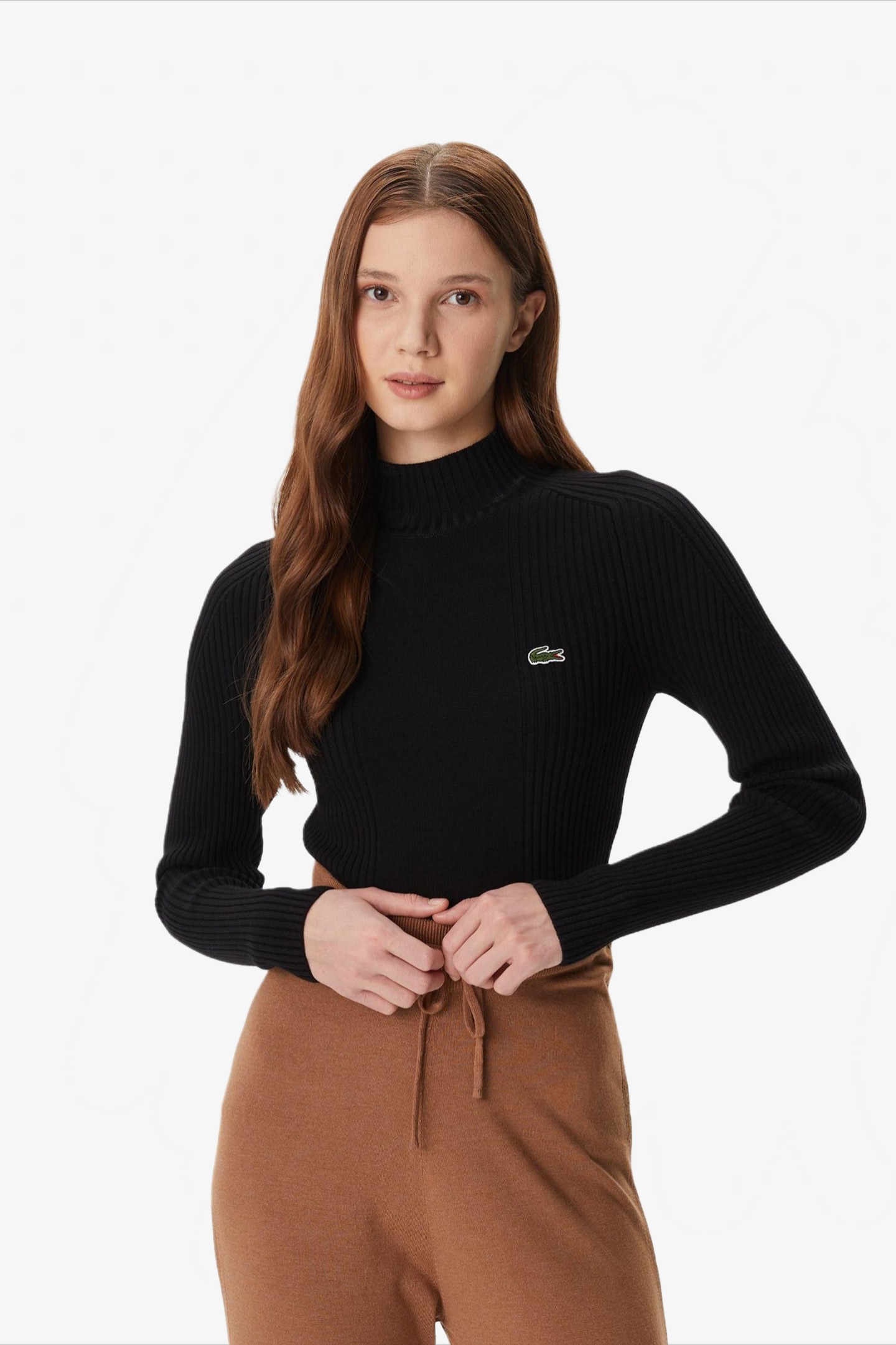 Женский черный свитер Черный 36 Lacoste AF241919S Женский черный свитер Черный 36 Lacoste AF241919S