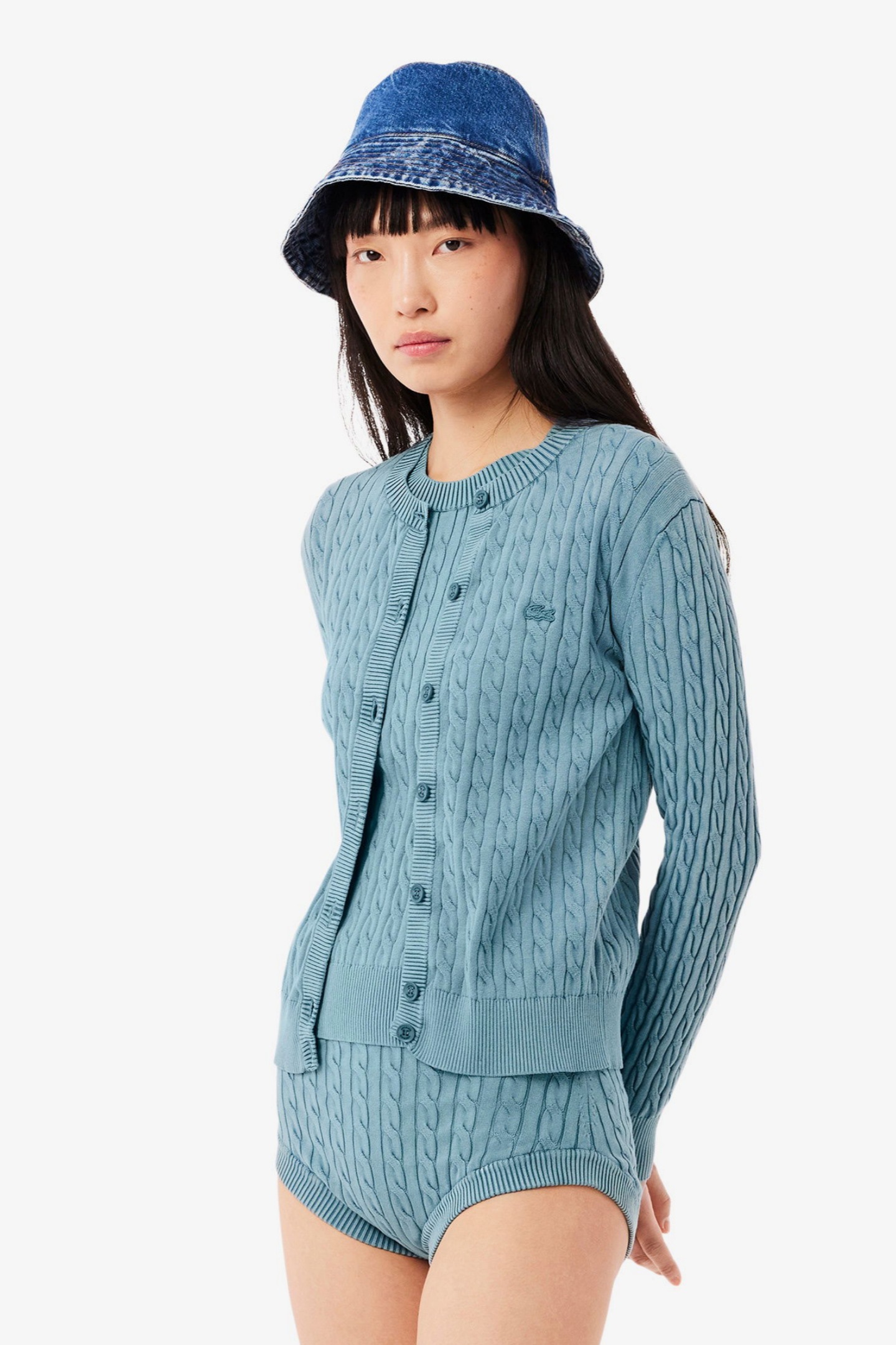 Женский свитер Голубой 34 Lacoste AF9584HD9 Женский свитер Голубой 34 Lacoste AF9584HD9