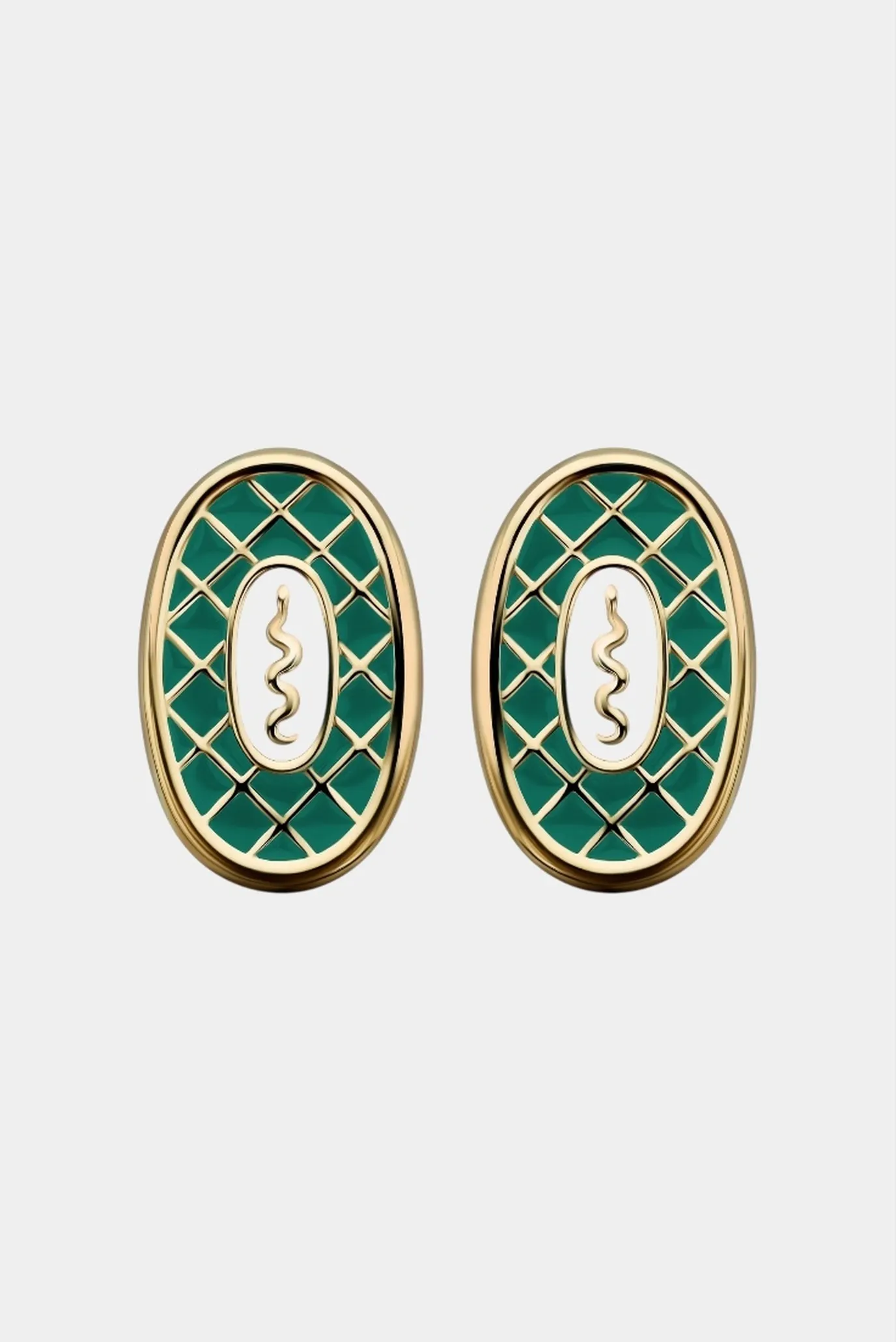 Жіночі зелені сережки 1