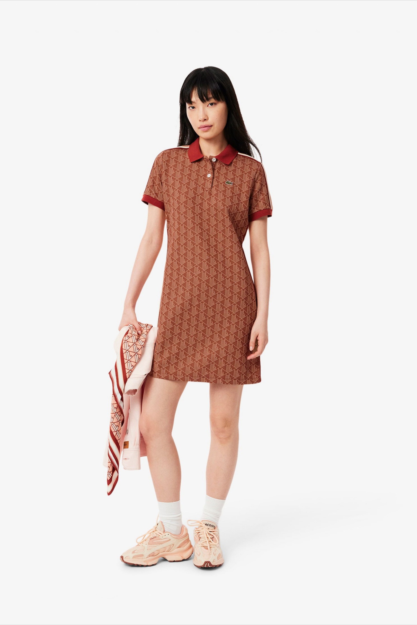 Женское коричневое платье Коричневый 34 Lacoste EF2655GTI Женское коричневое платье Коричневый 34 Lacoste EF2655GTI