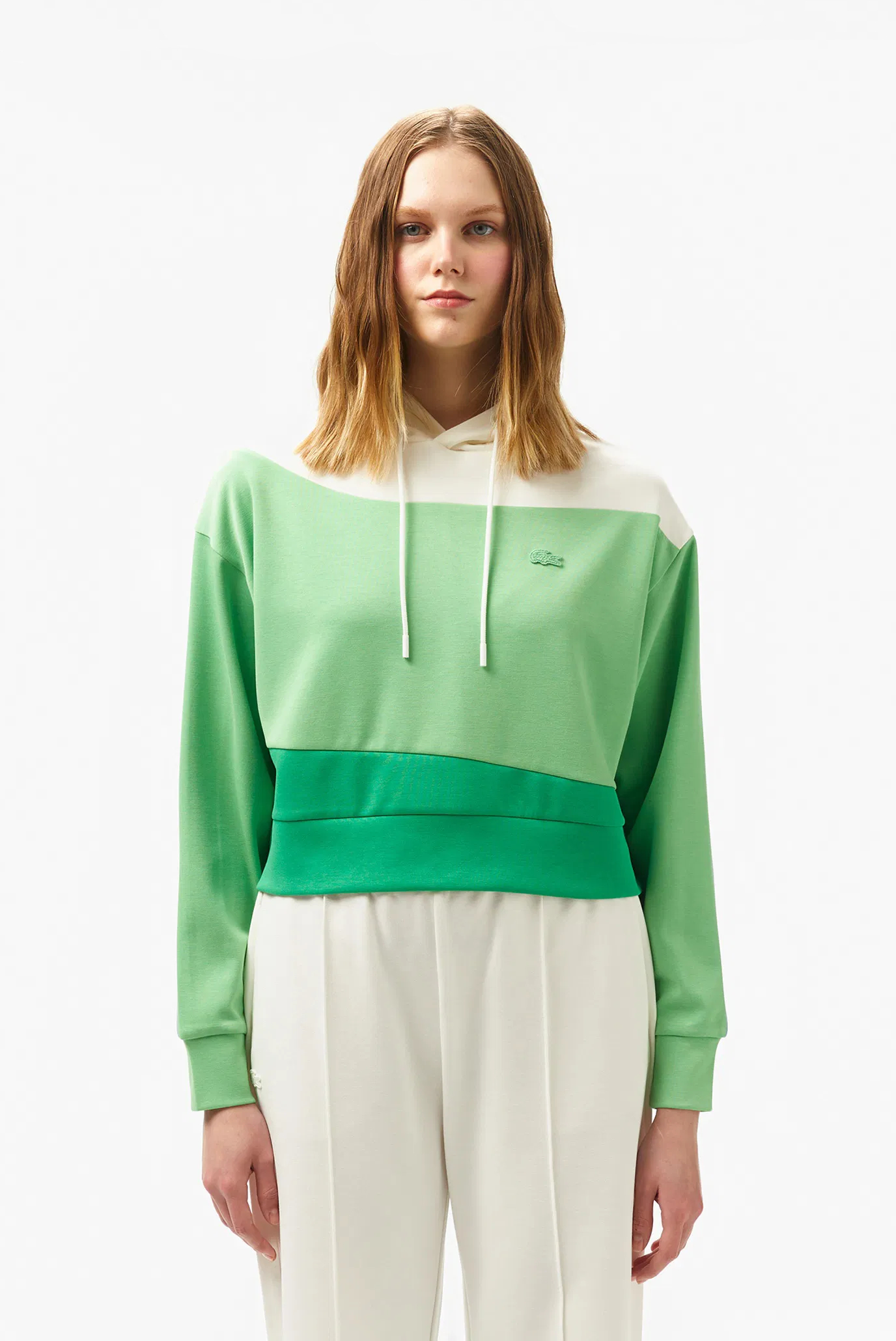 Женское зеленое худи Зеленый 38 Lacoste SF0507TTF Женское зеленое худи Зеленый 38 Lacoste SF0507TTF