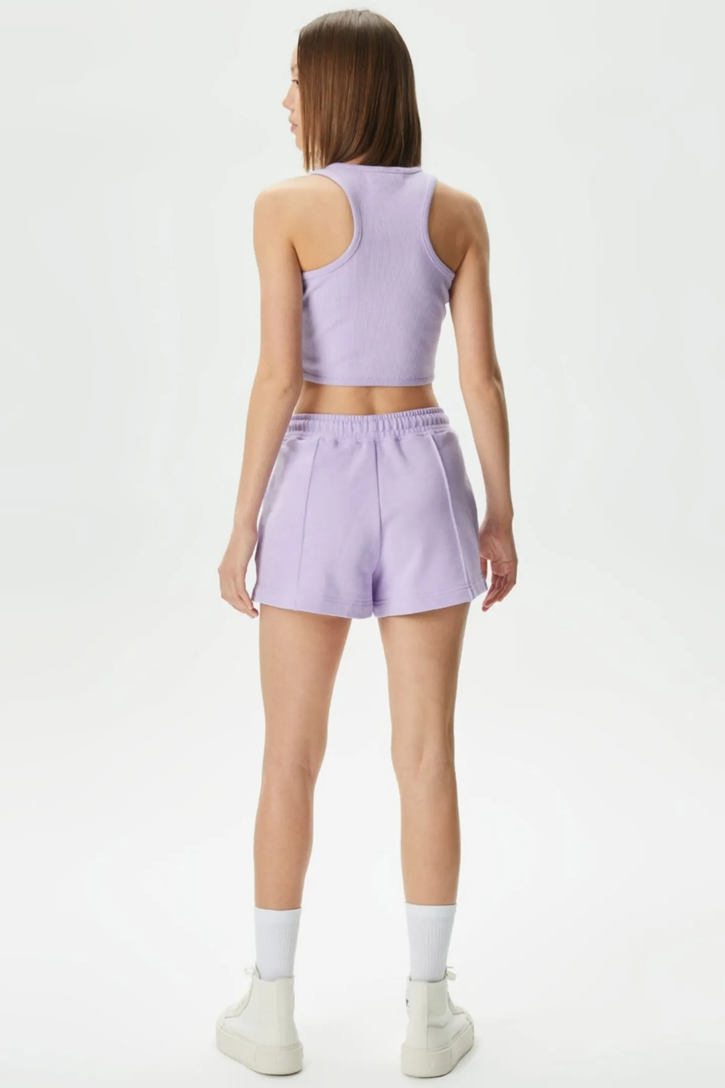 Жіночі фіолетові шорти 2