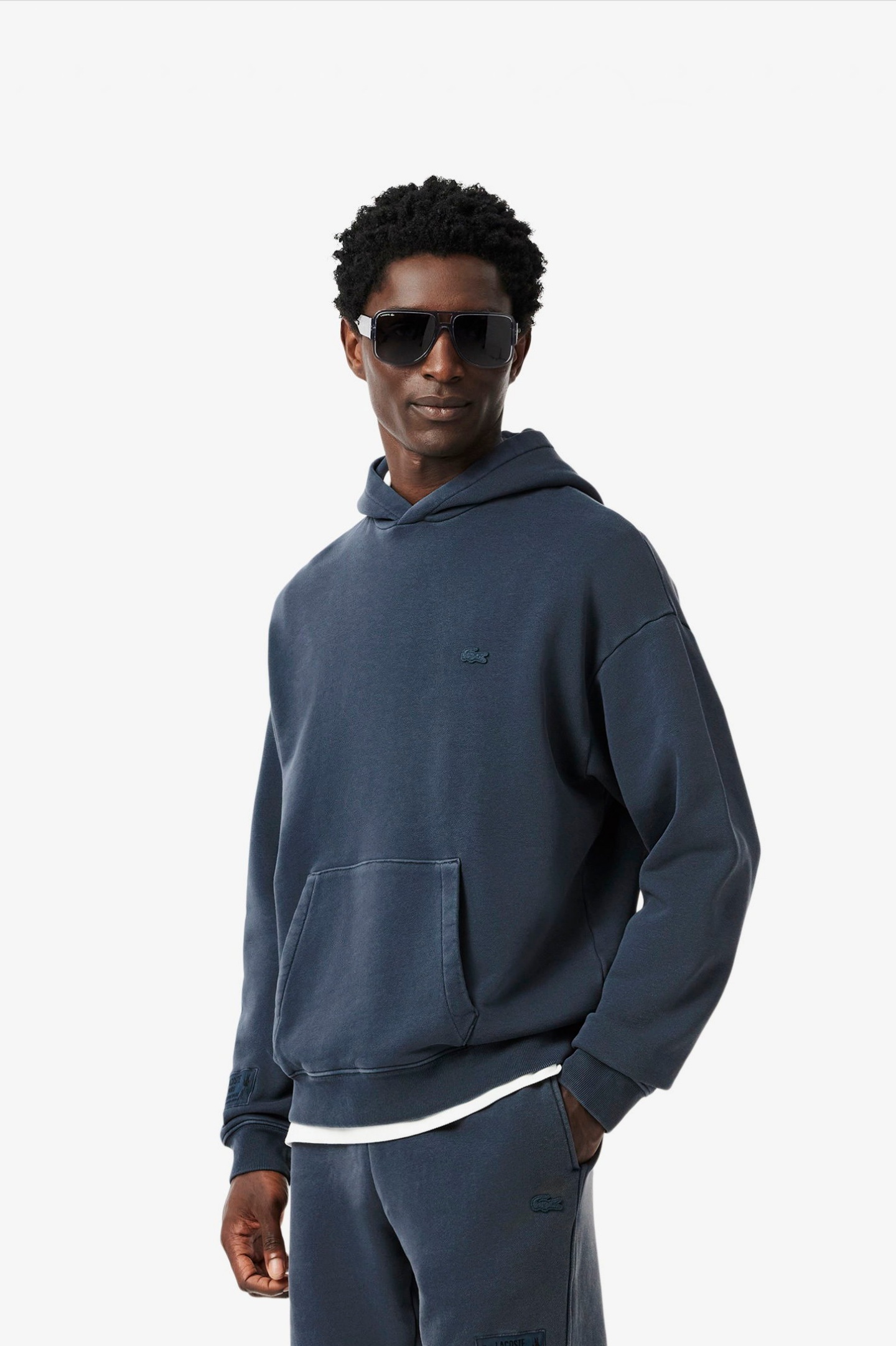 Мужская синяя толстовка Синий L-XL Lacoste SH9905C7Z Мужская синяя толстовка Синий L-XL Lacoste SH9905C7Z