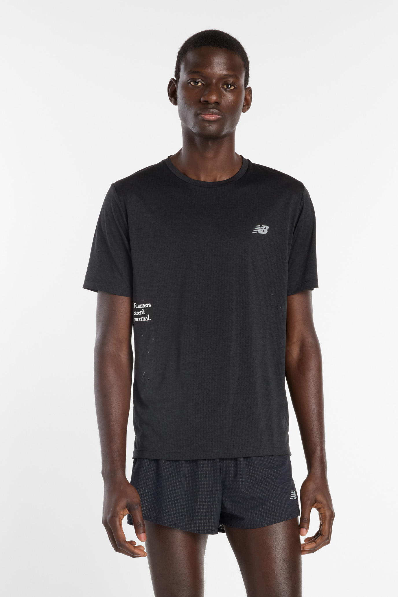 Мужская черная футболка Athletics Graphic Черный XXL New Balance MT53216BK Мужская черная футболка Athletics Graphic Черный XXL New Balance MT53216BK