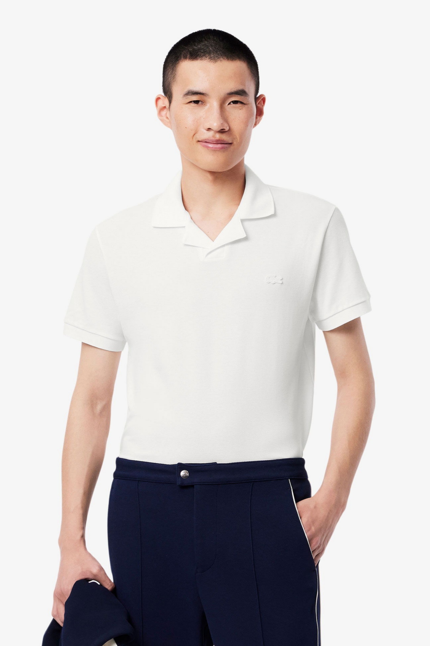 Мужское белое поло Белый XL Lacoste PH0084001 Мужское белое поло Белый XL Lacoste PH0084001