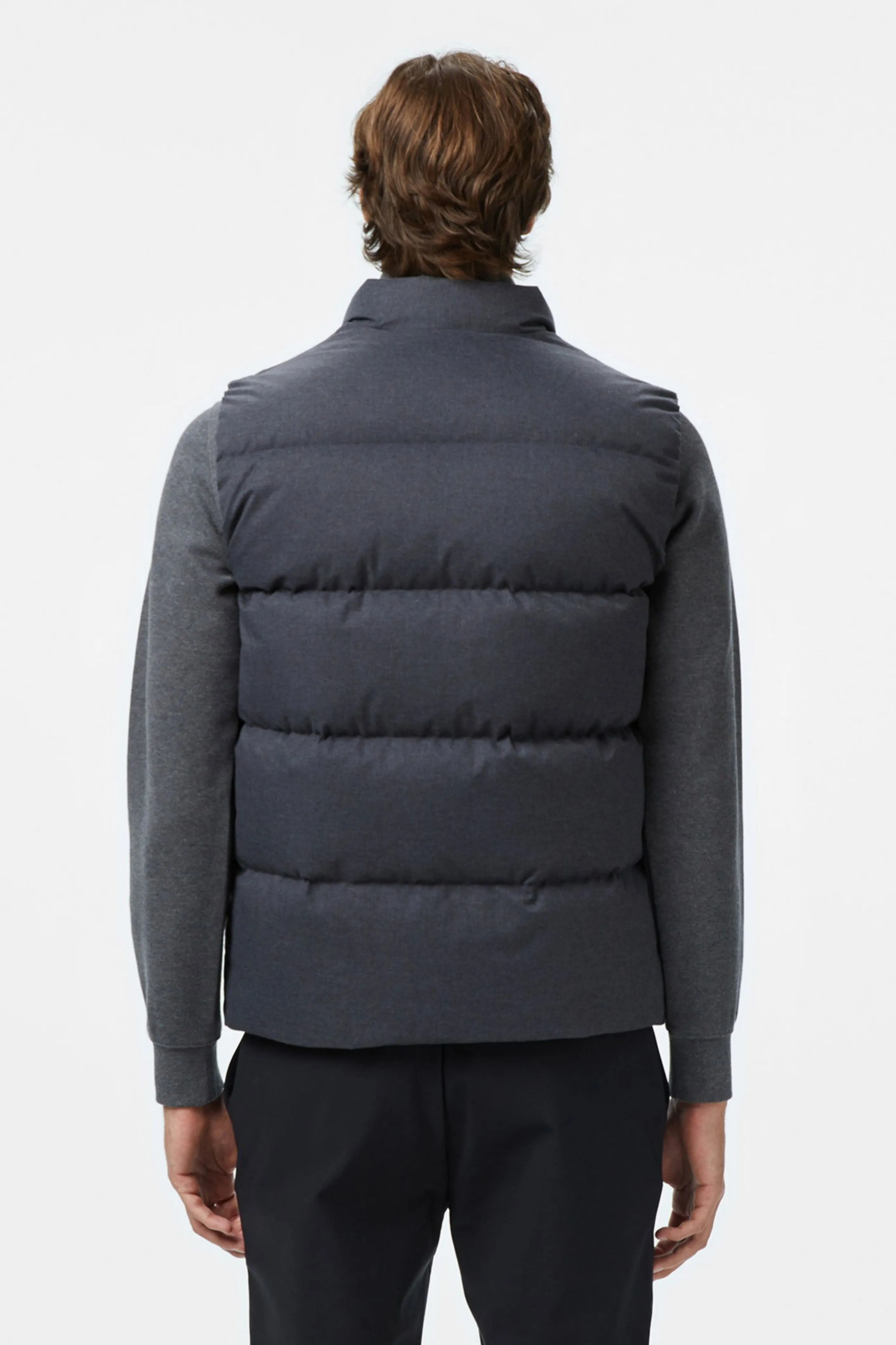 Мужская серая жилетка 2