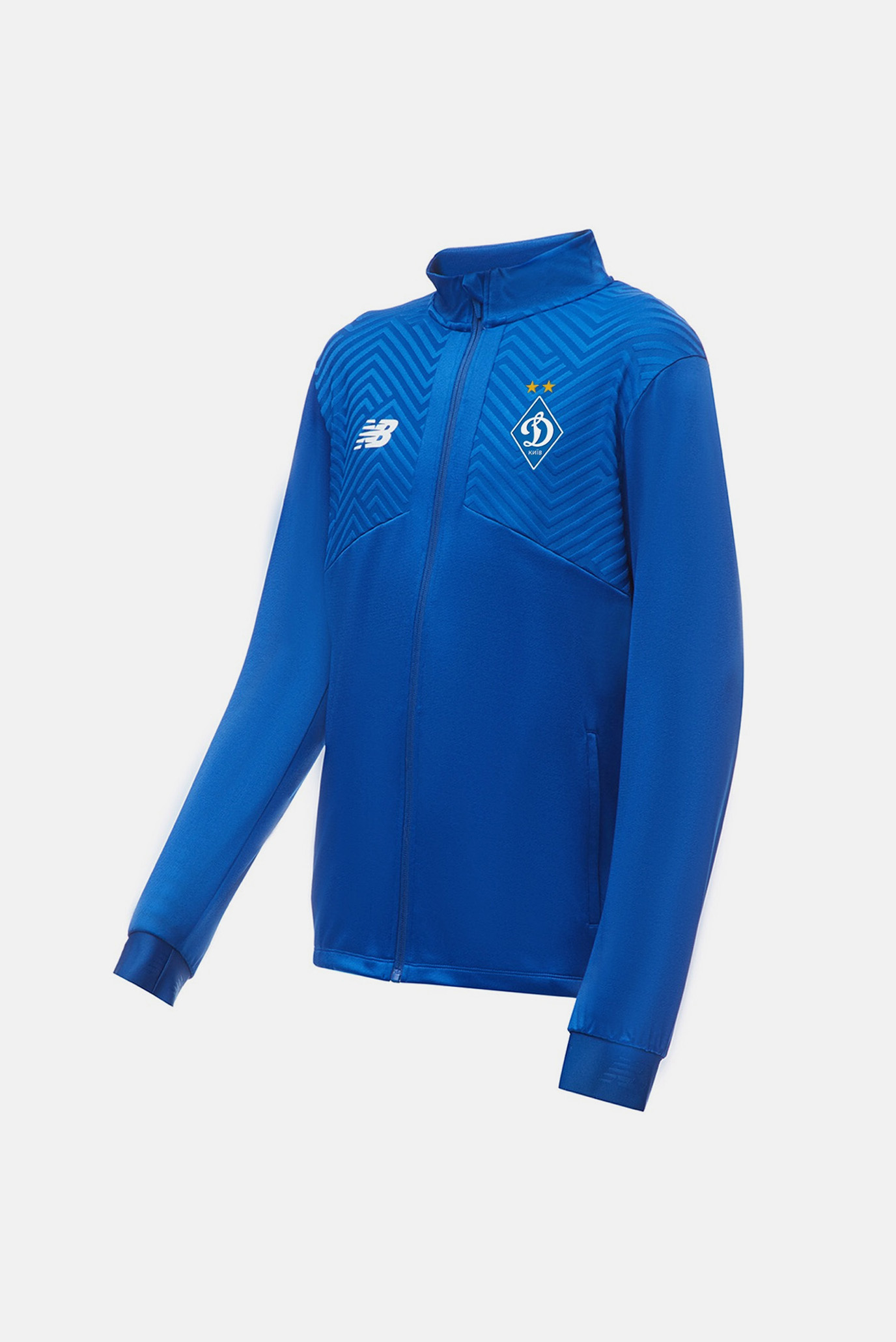 Мужская синяя спортивная кофта FCDK Pre-Game Синий S New Balance MJ230379STW_DK Мужская синяя спортивная кофта FCDK Pre-Game Синий S New Balance MJ230379STW_DK