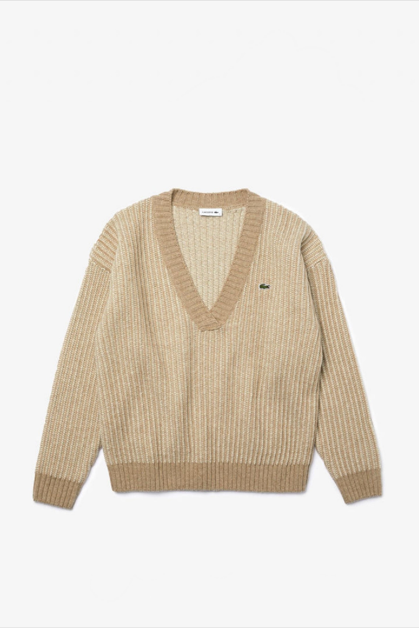 Женский белый свитер Белый L Lacoste AF232193P Женский белый свитер Белый L Lacoste AF232193P
