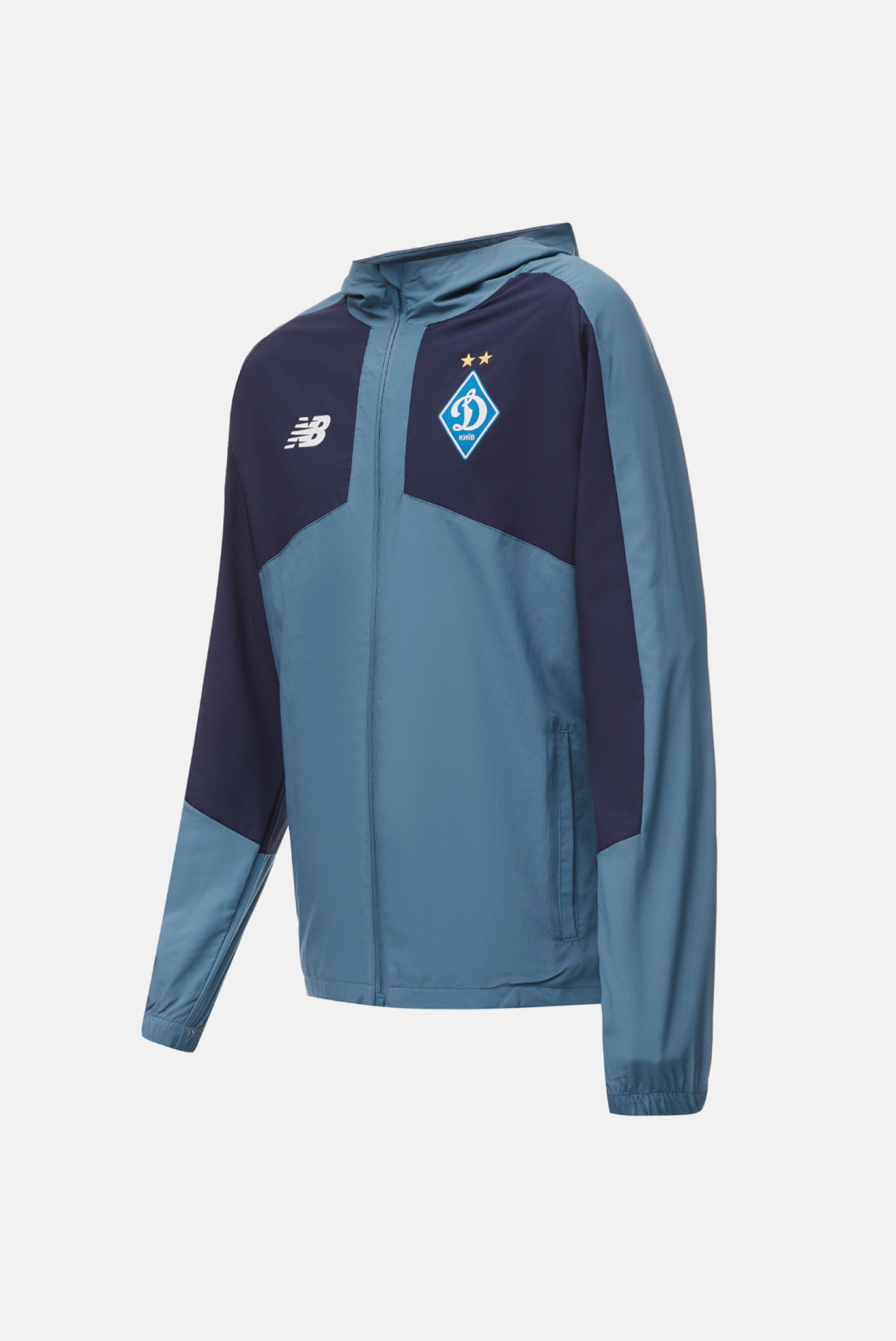 Мужская синяя ветровка FCDK Travel Woven Синий S New Balance MJ231353EUB Мужская синяя ветровка FCDK Travel Woven Синий S New Balance MJ231353EUB