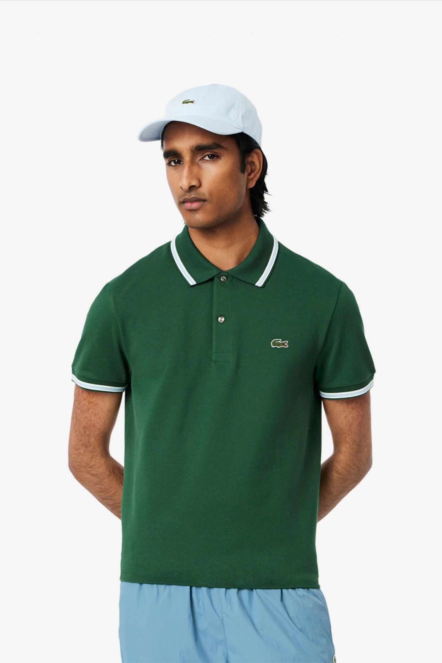 Мужское зеленое поло Зеленый S Lacoste PH9875132 Мужское зеленое поло Зеленый S Lacoste PH9875132