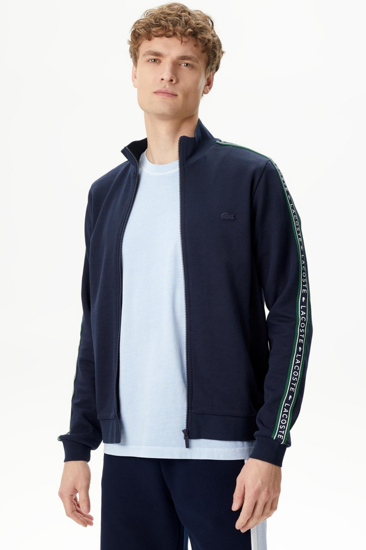 Мужская синяя толстовка Синий L-XL Lacoste SH031212L Мужская синяя толстовка Синий L-XL Lacoste SH031212L
