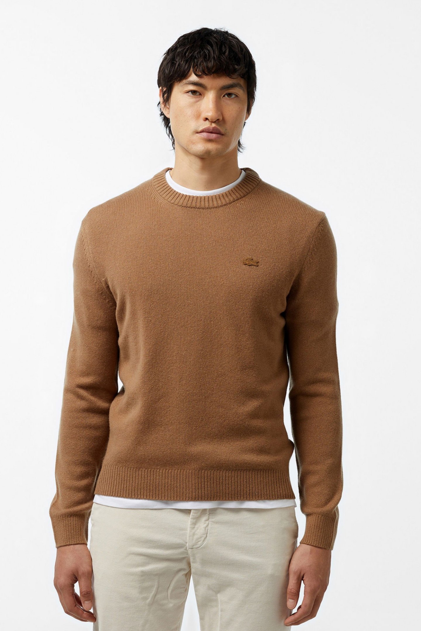 Мужская коричневая толстовка Коричневый XL Lacoste AH2538SIX Мужская коричневая толстовка Коричневый XL Lacoste AH2538SIX