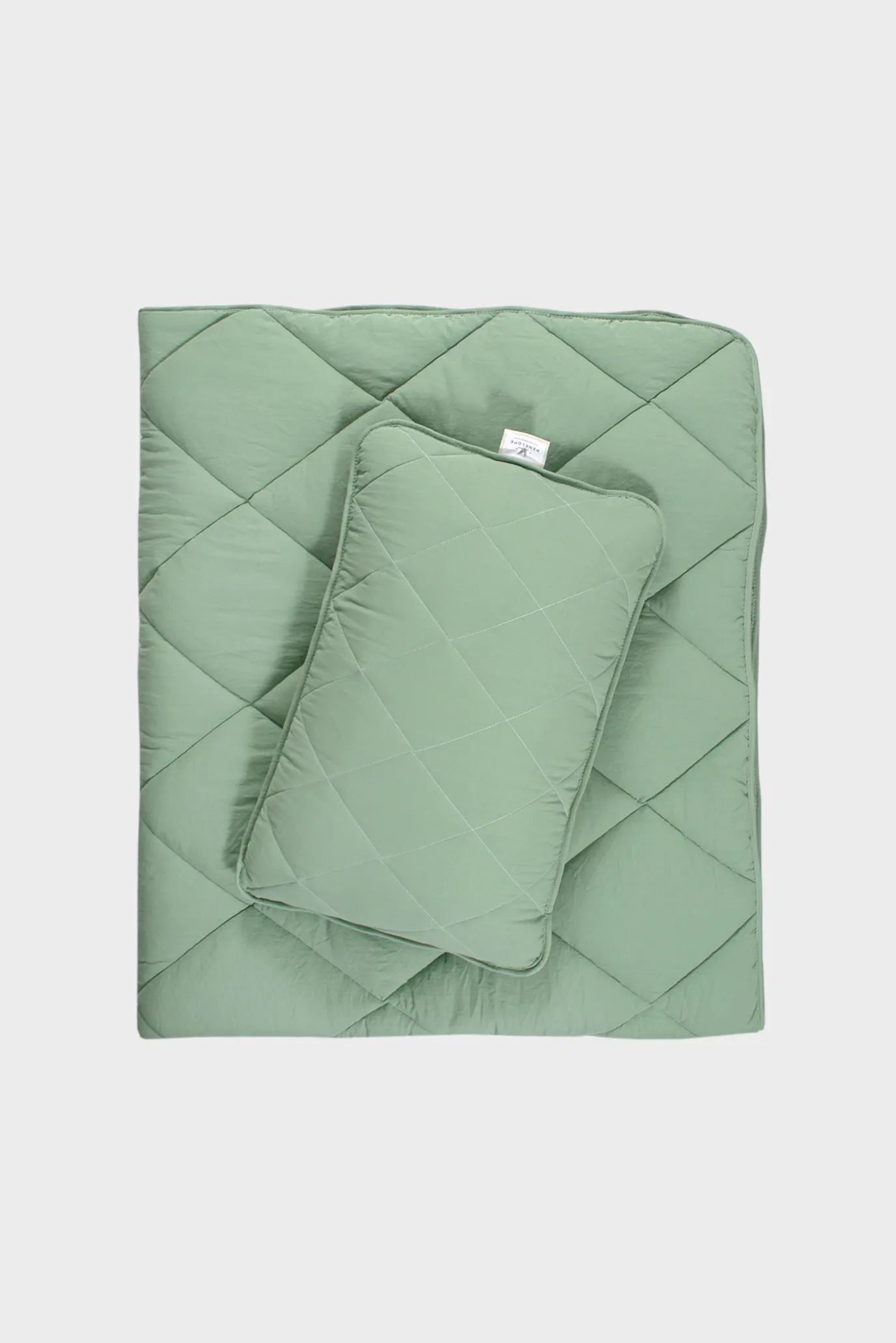 Набір ковдра з подушкою Penelope - Colors in Comfort green зелений полуторний 8