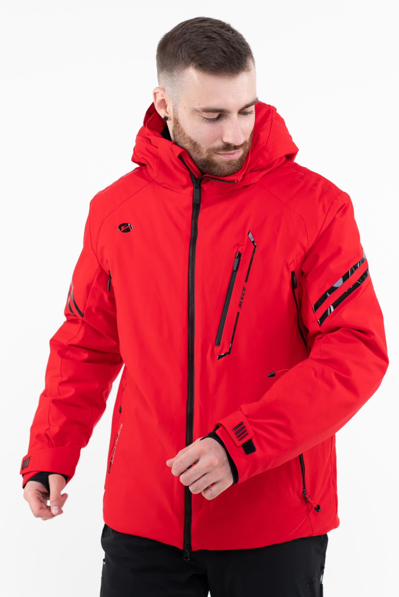 Чоловіча червона куртка Ski jacket 1