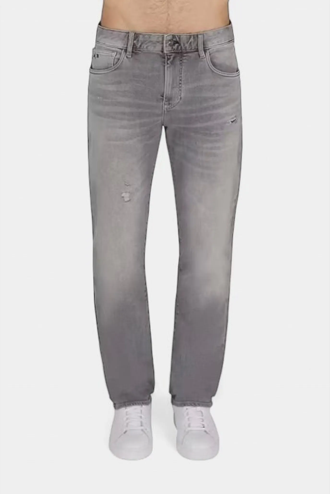 Мужские серые джинсы 2