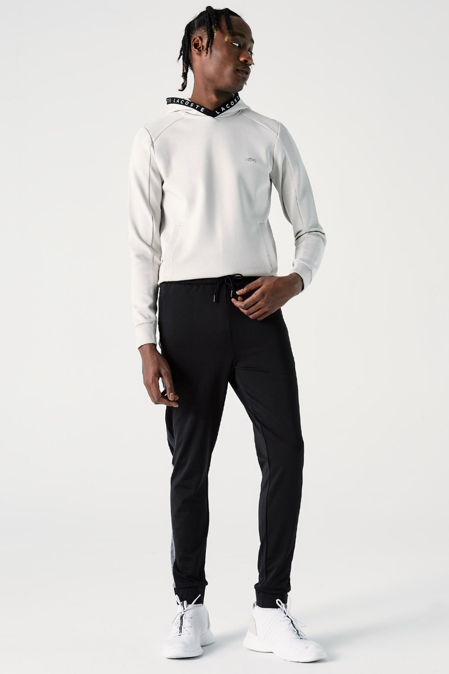 Мужские черные спортивные штаны Черный XS Lacoste XH020707S Мужские черные спортивные штаны Черный XS Lacoste XH020707S
