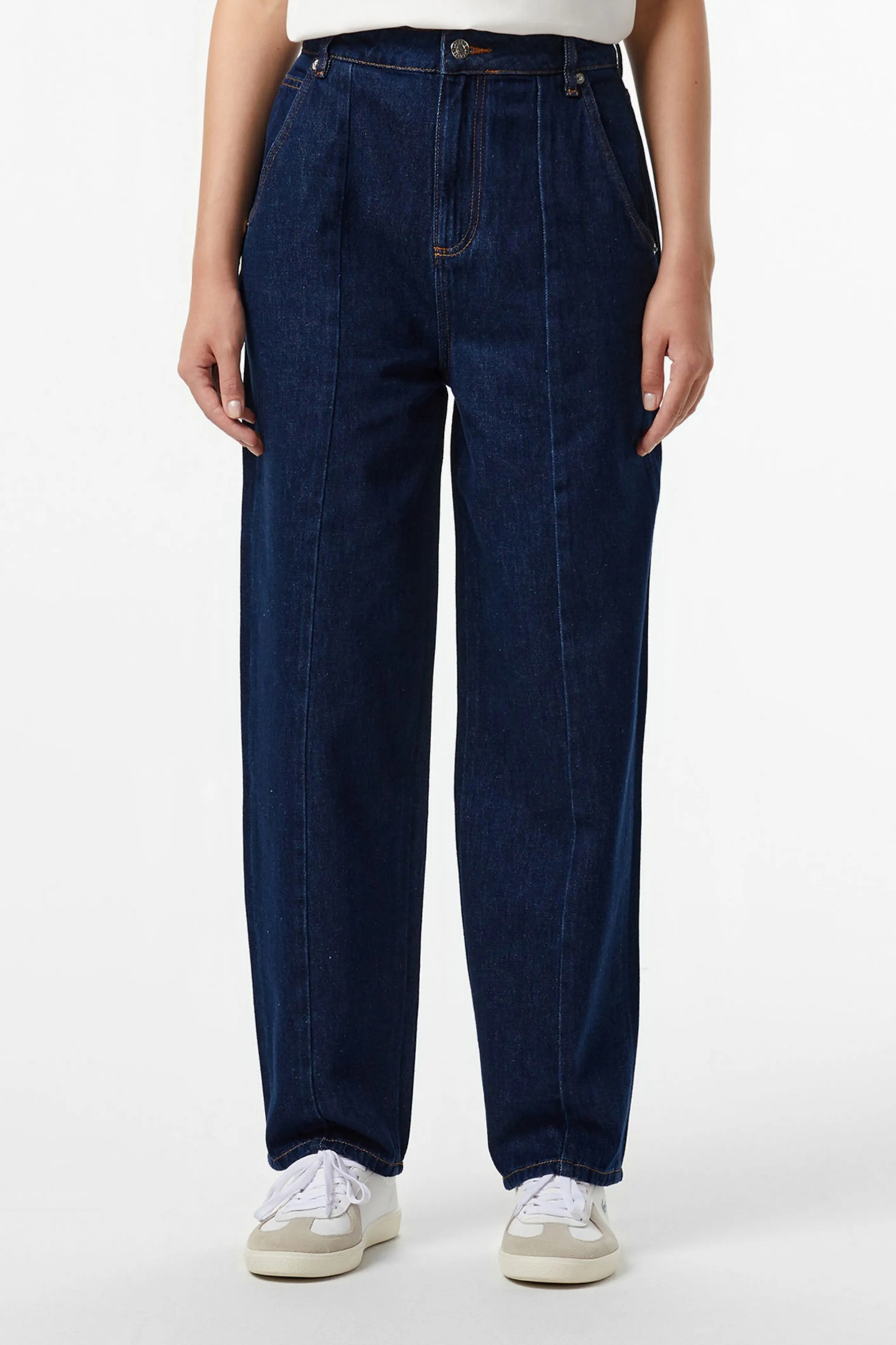 Женские голубые брюки 1