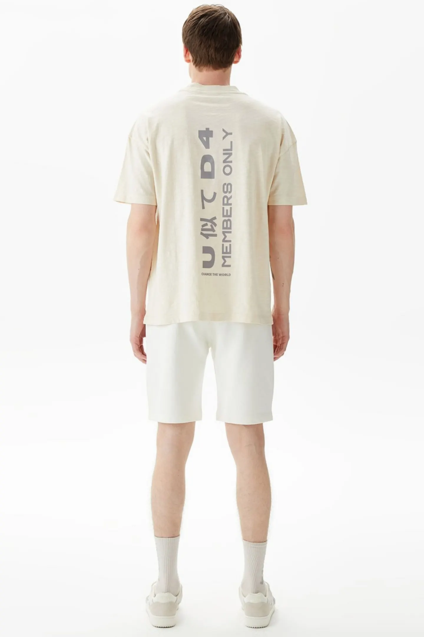 Чоловічі білі шорти 2