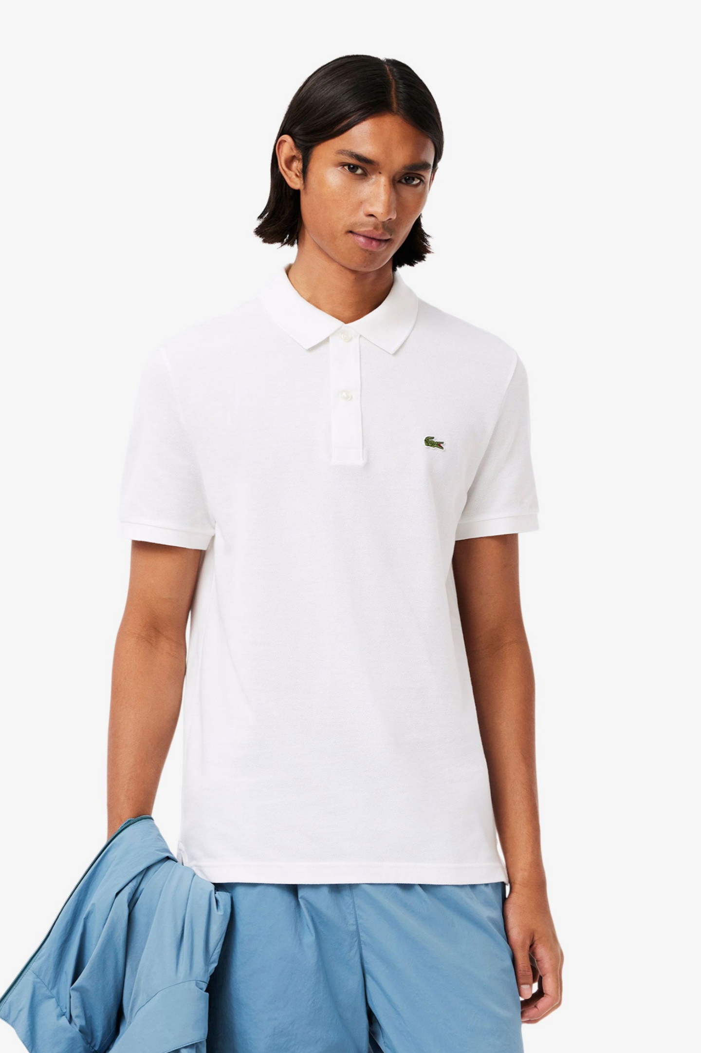 Мужское белое поло L.12.12 Белый XL Lacoste PH4012001 Мужское белое поло L.12.12 Белый XL Lacoste PH4012001