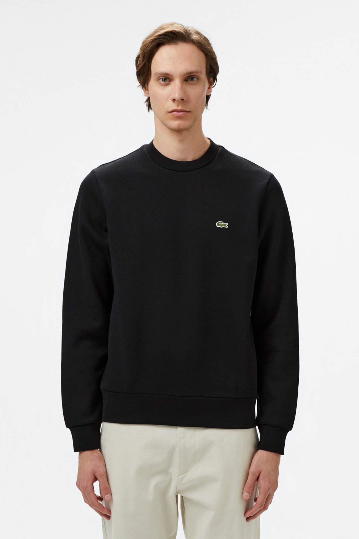 Мужская черная толстовка Черный XS Lacoste SH9608031 Мужская черная толстовка Черный XS Lacoste SH9608031