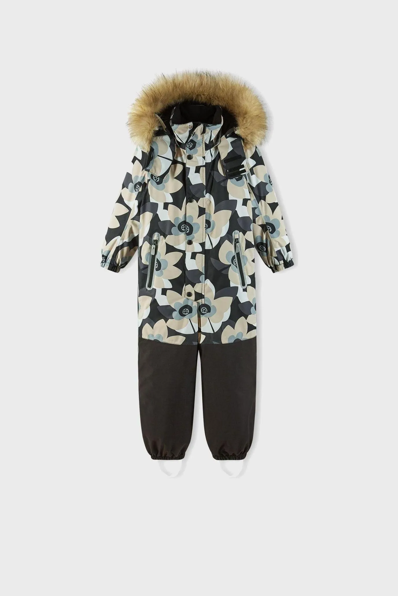 Дитячий чорний комбінезон Kipina 2