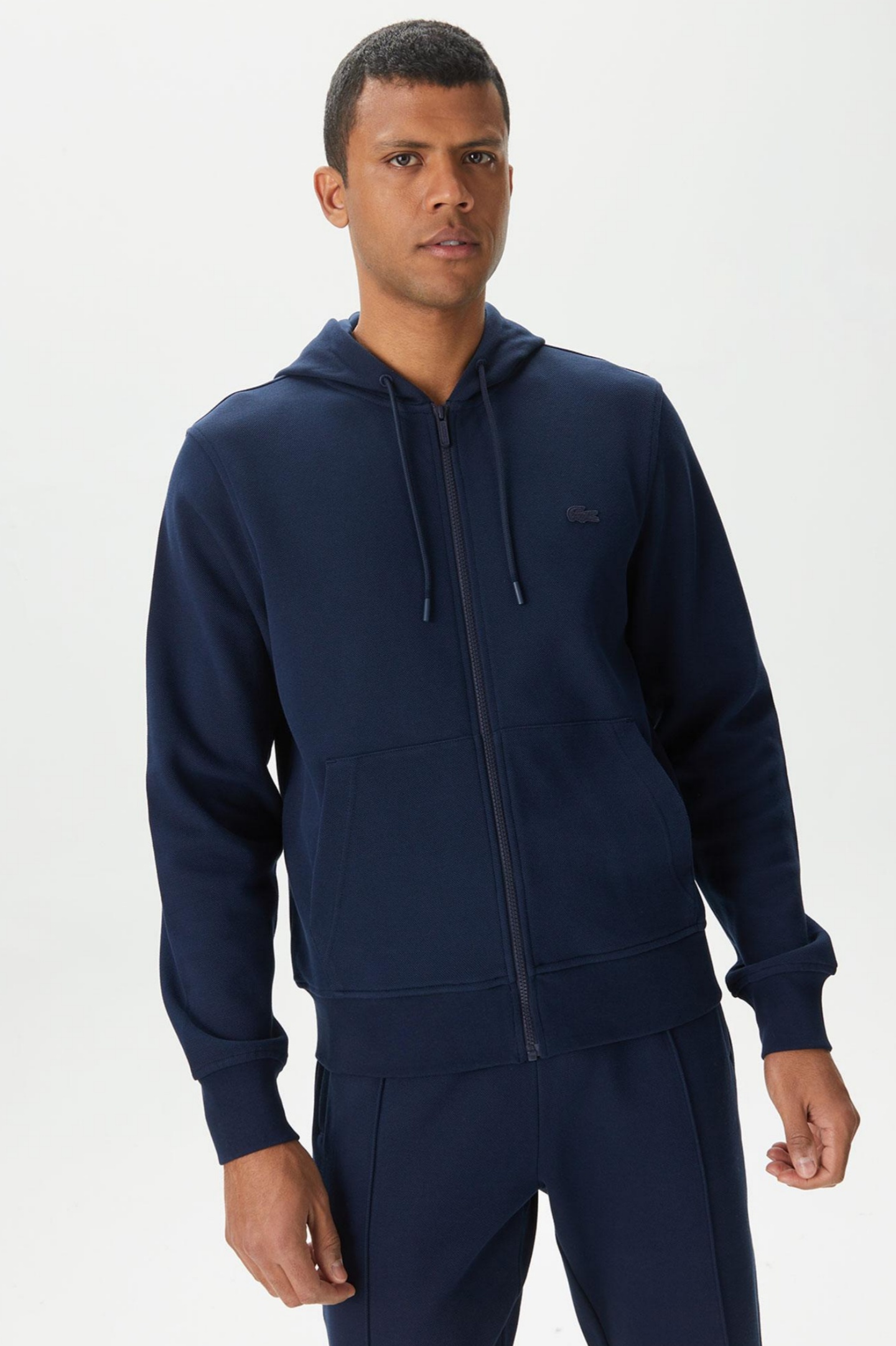 Мужская синяя толстовка Синий S Lacoste SH0307166 Мужская синяя толстовка Синий S Lacoste SH0307166